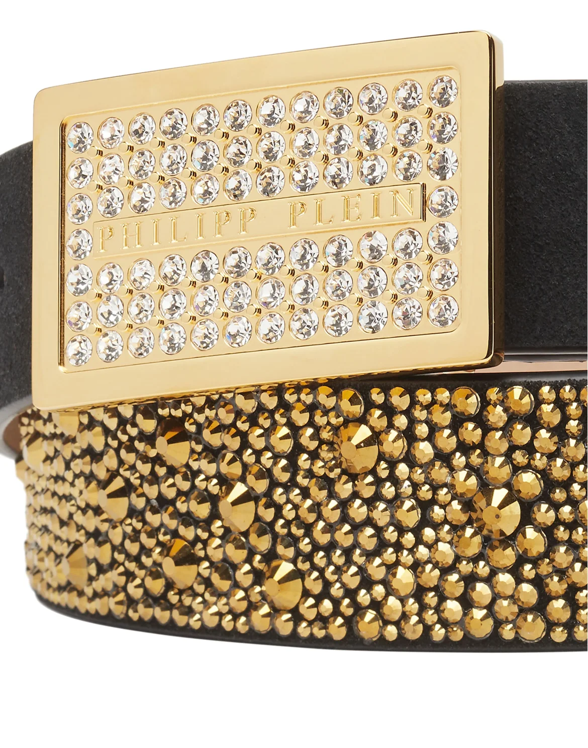 Leopard Leather Belt, цвет: Черный