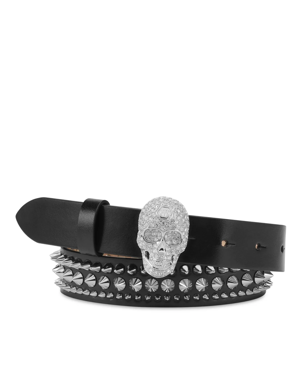 Leather Belt Skull, цвет: Прозрачный