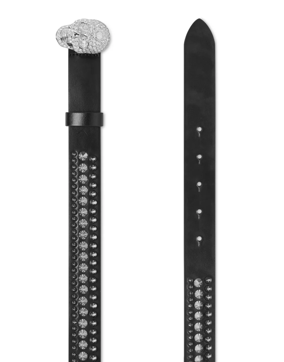 Leather Belt Skull, цвет: Прозрачный