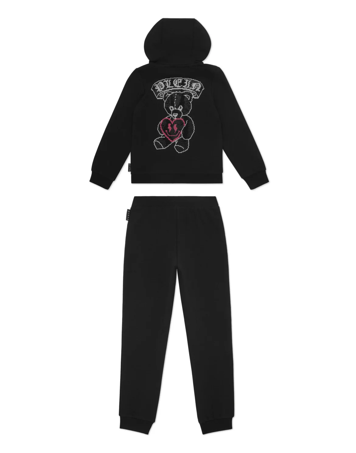 Jogging Set: Top/Trousers Teddy Bear, цвет: Черный