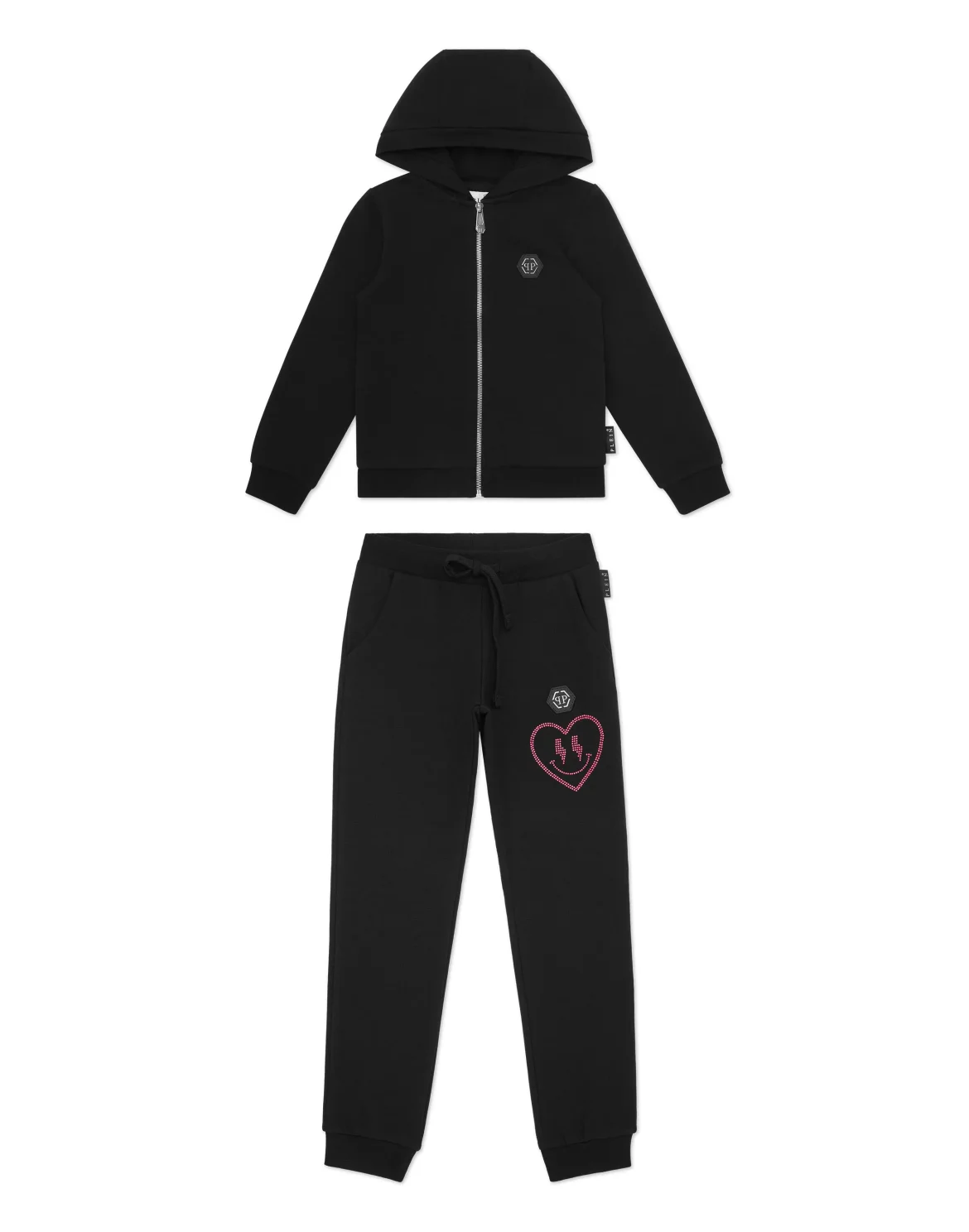 Jogging Set: Top/Trousers Teddy Bear, цвет: Черный