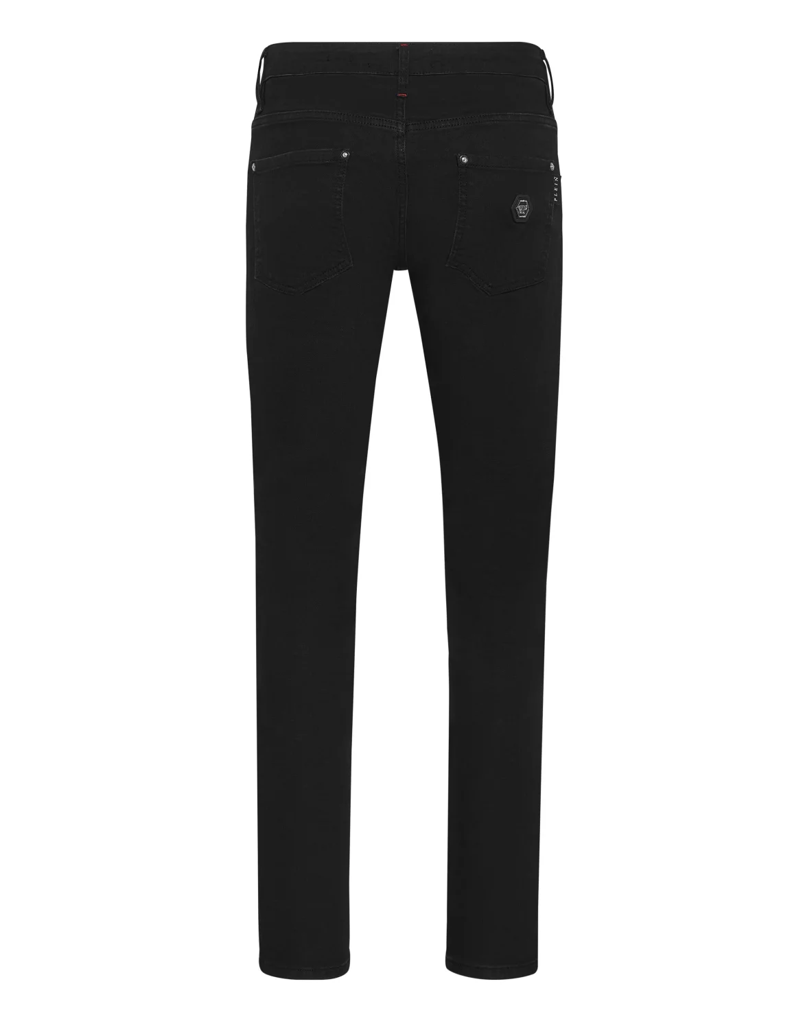 Denim Super Basic Straight Trousers, цвет: Черный