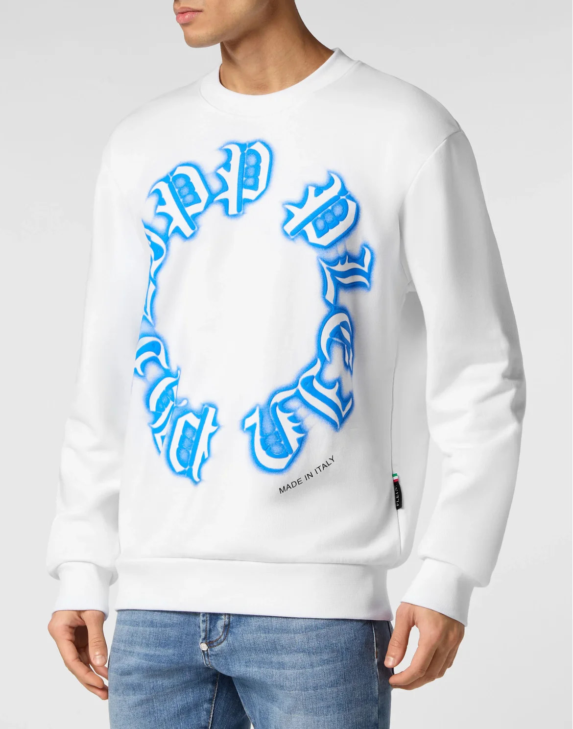 Sweatshirt Roundneck Tattoo, цвет: Белый