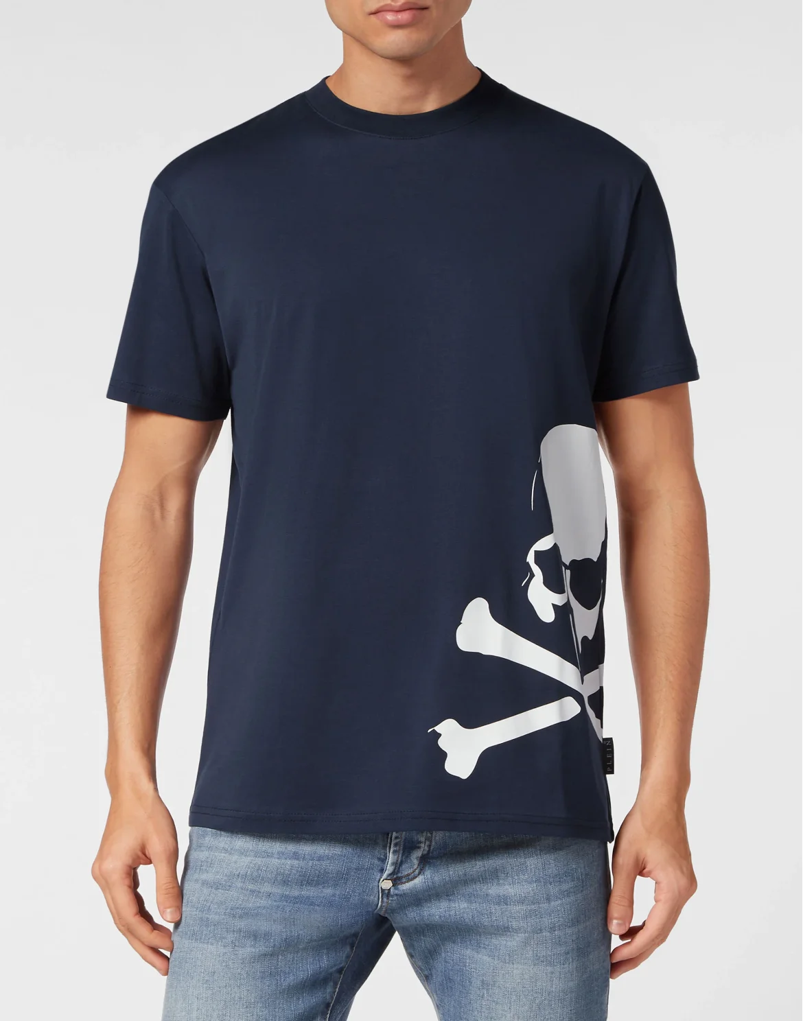 T-shirt Round Neck SS Skull&Bones, цвет: Синий