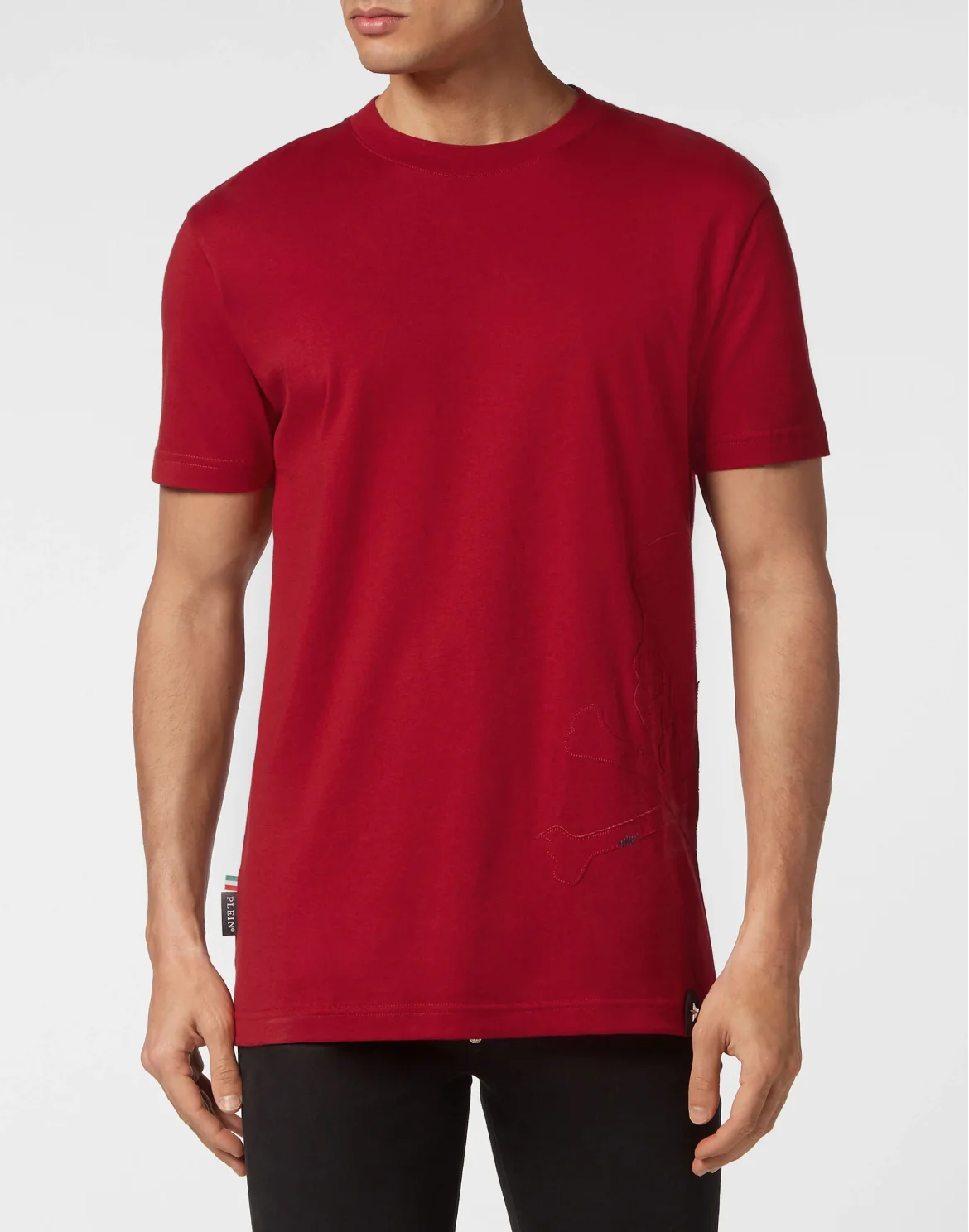T-shirt Round Neck SS Skull&Bones, цвет: Красный