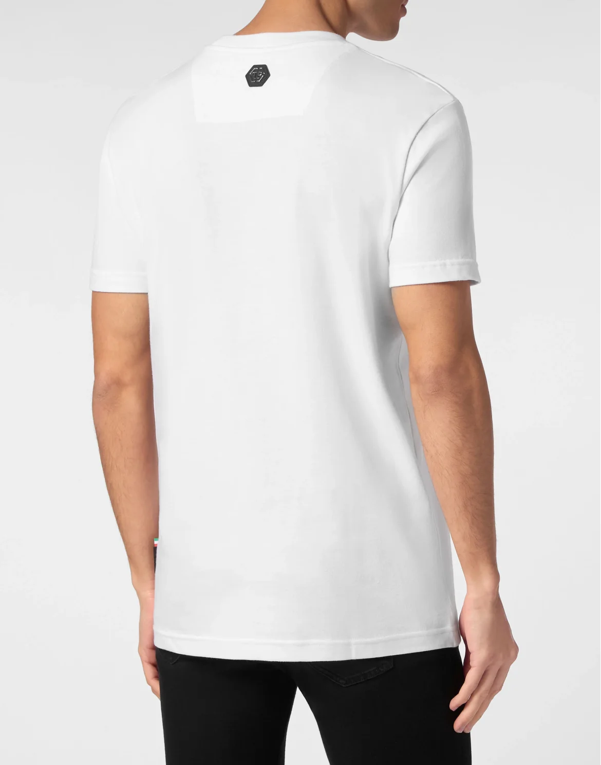 T-shirt Round Neck SS Gothic Plein, цвет: Белый