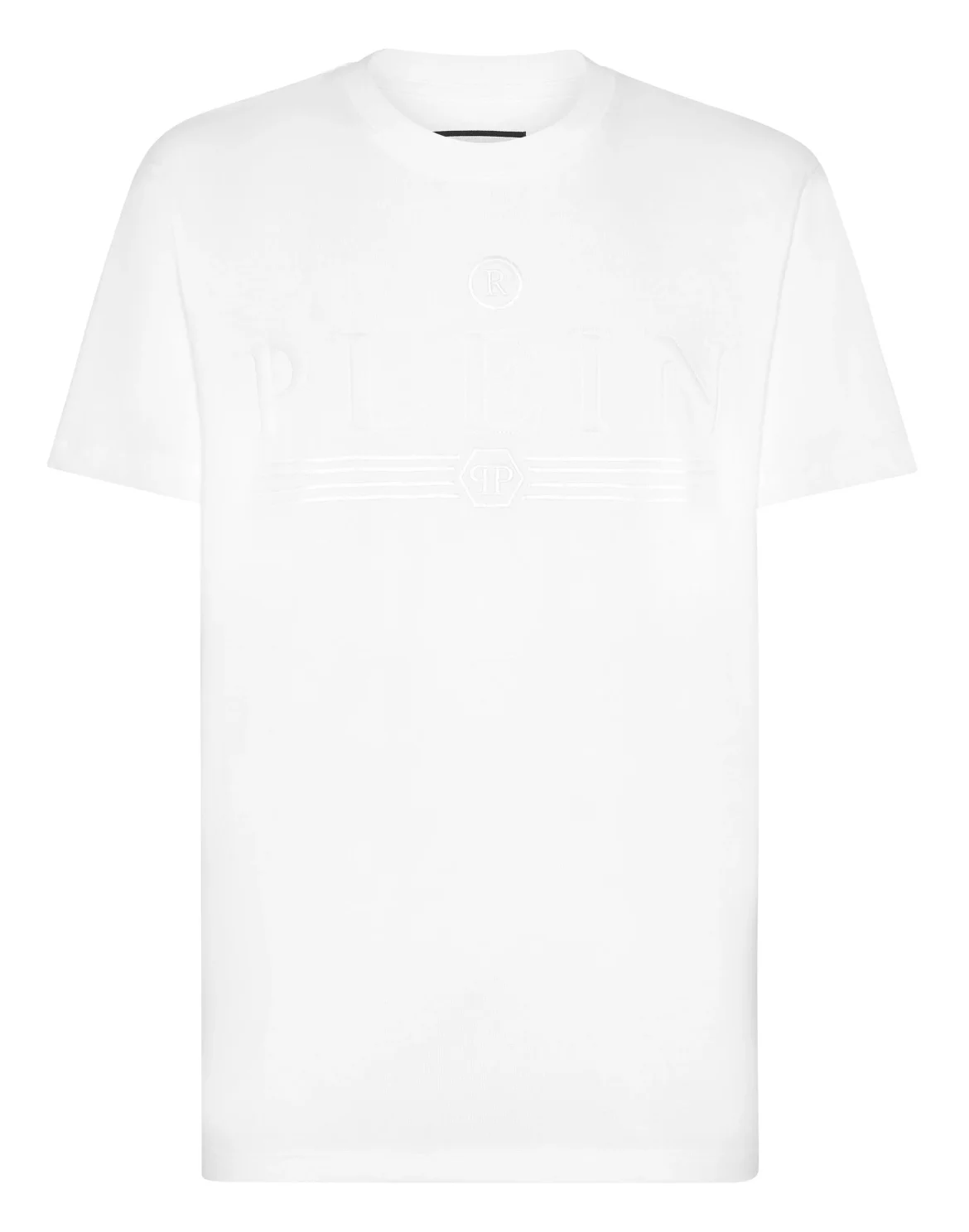 T-shirt Round Neck SS Gothic Plein, цвет: Белый