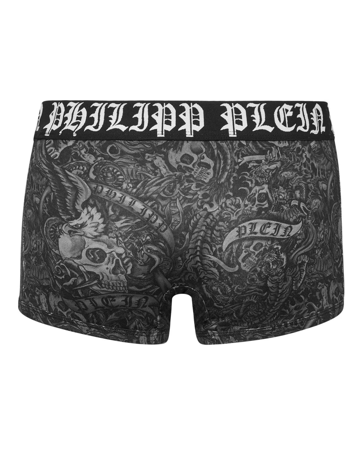 Box Briefs Tattoo, цвет: Черный