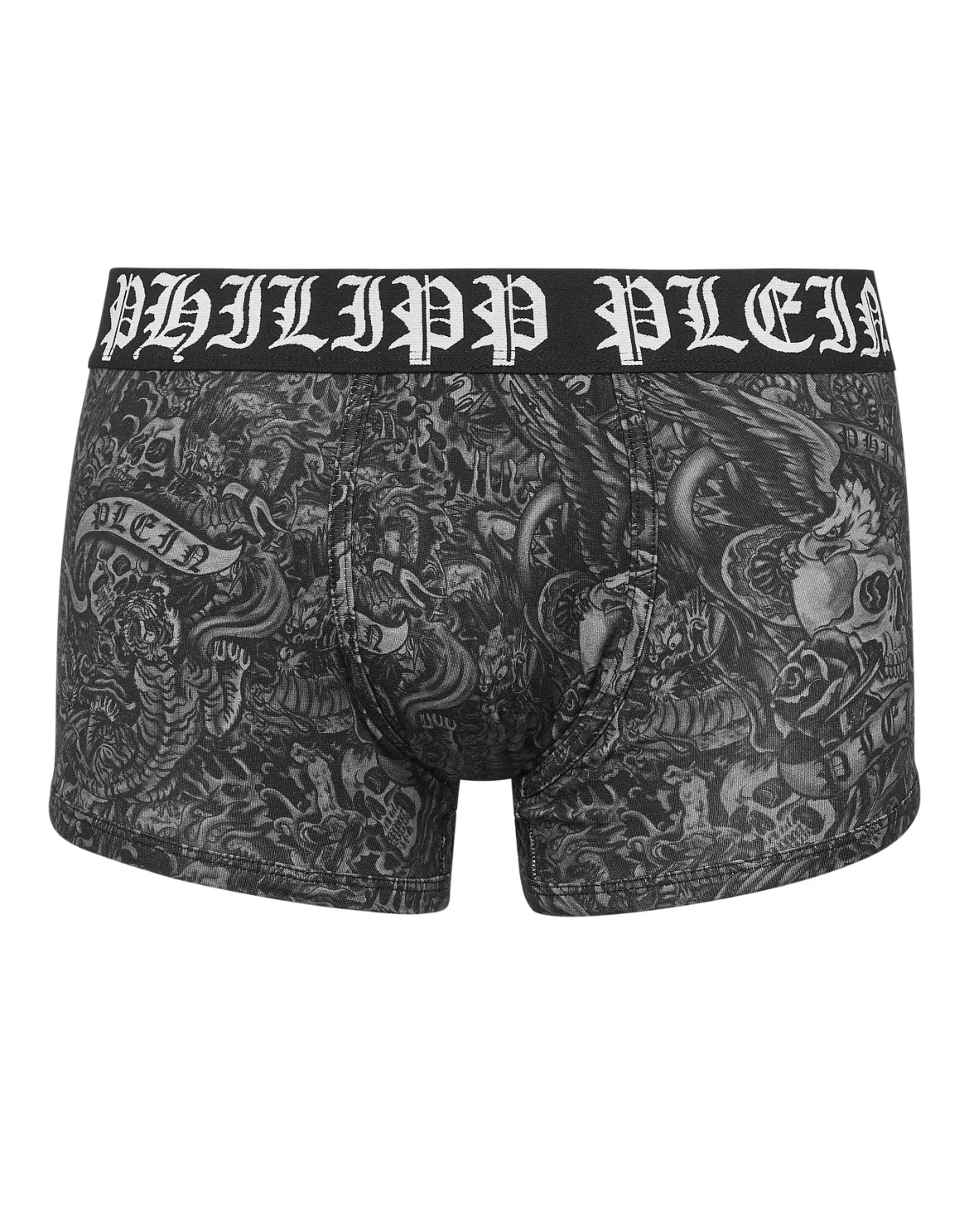 Box Briefs Tattoo, цвет: Черный