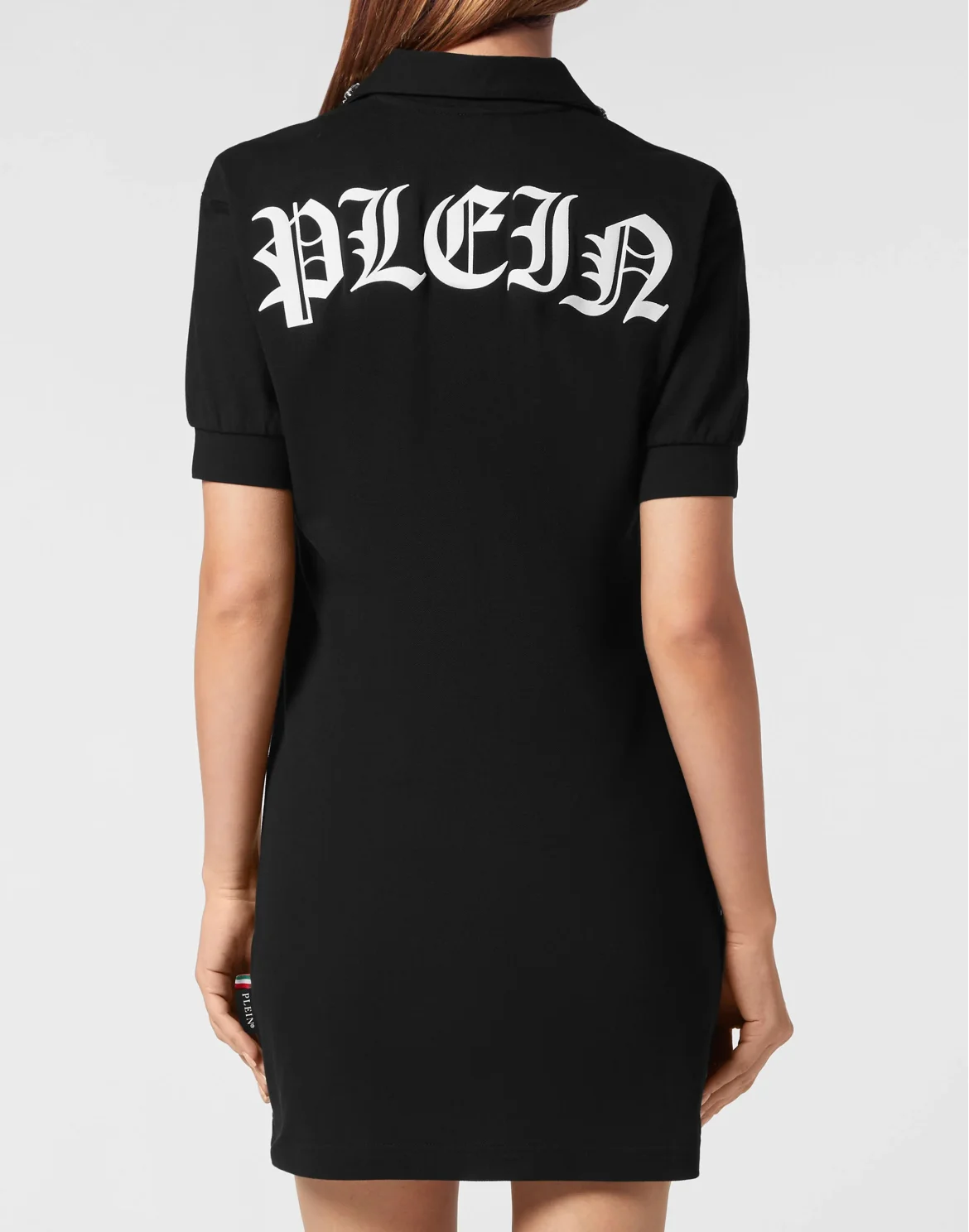 Polo T-shirt Dress Gothic Plein, цвет: Черный