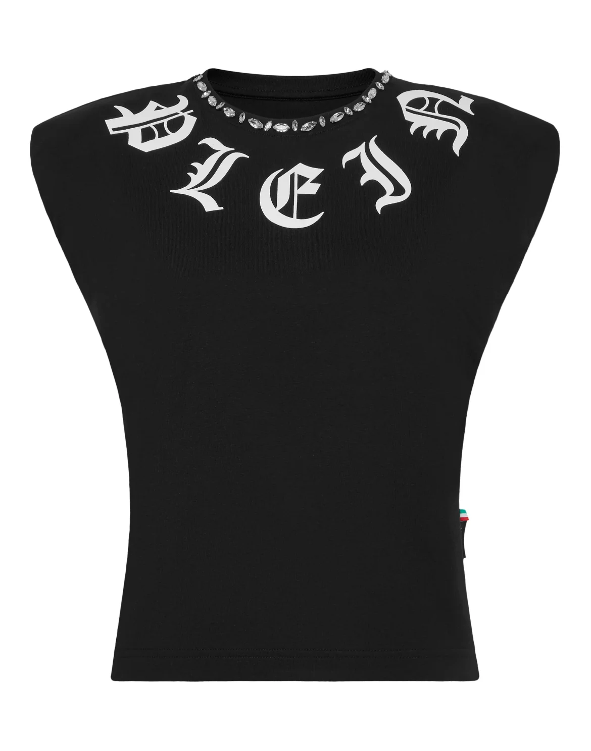 Shoulder Pads Tank top Gothic Plein, цвет: Черный