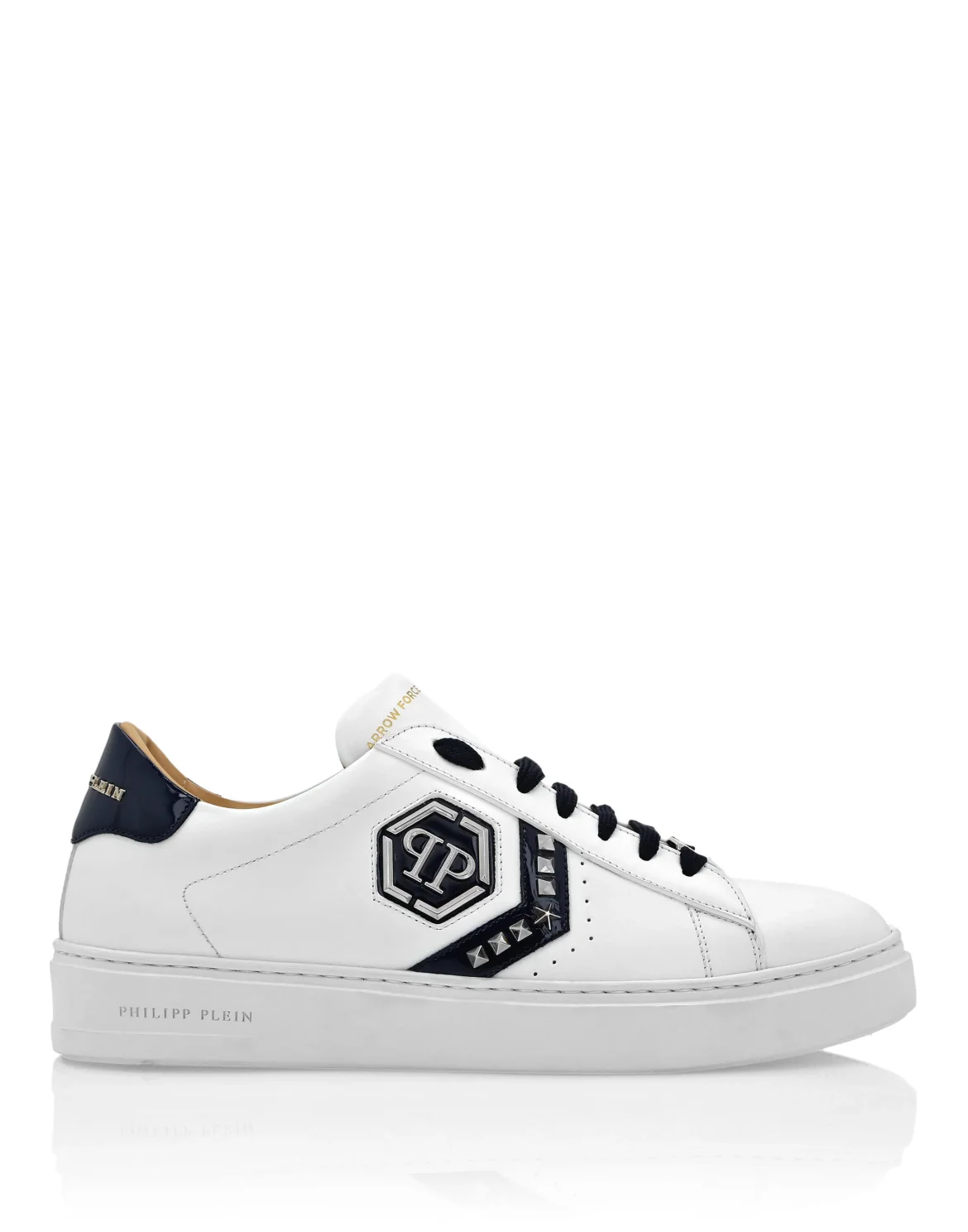 Lo-Top Leather Arrow Force Sneakers, цвет: Белый