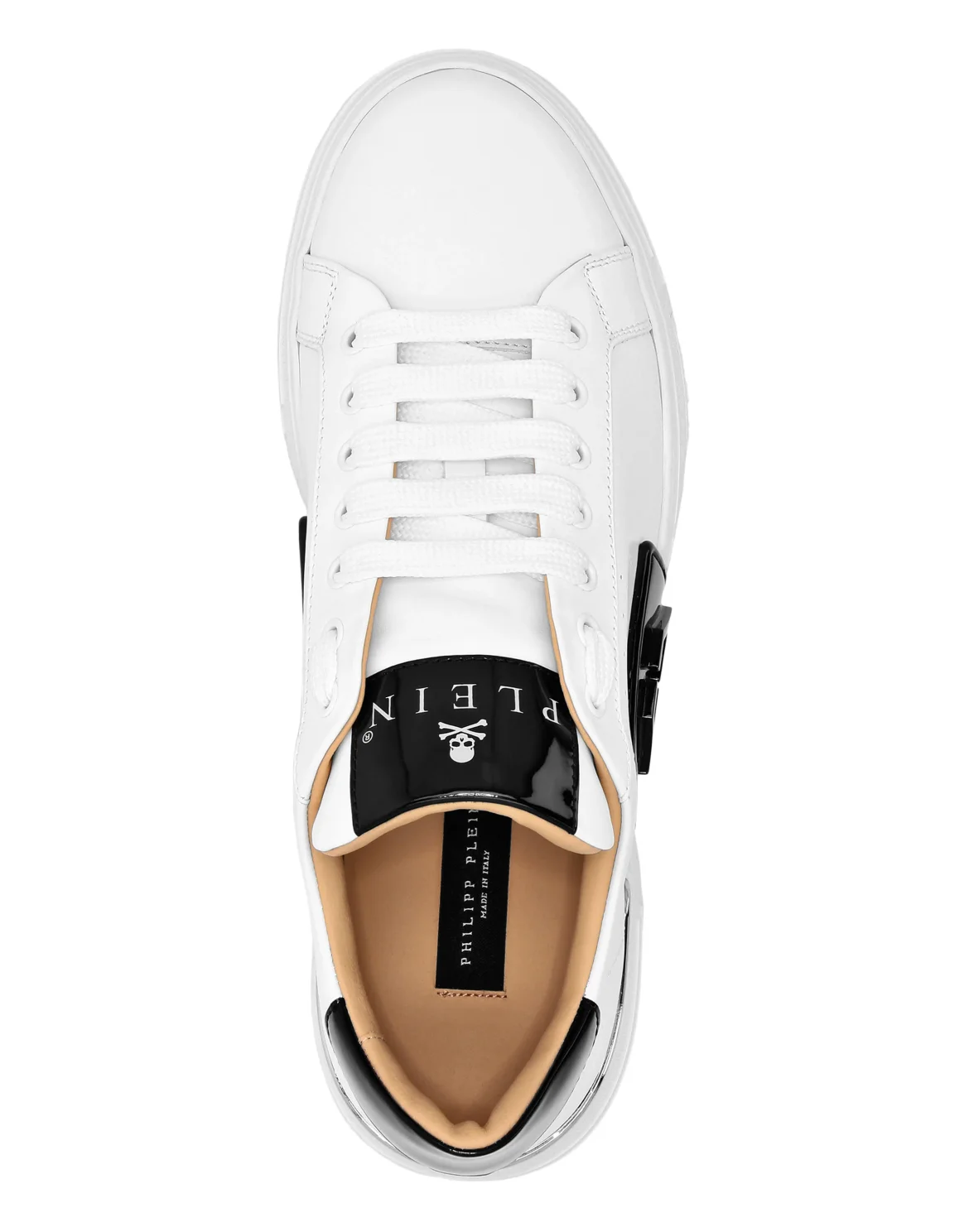 Lo-Top Leather Sneakers Phantom Kick$, цвет: Белый