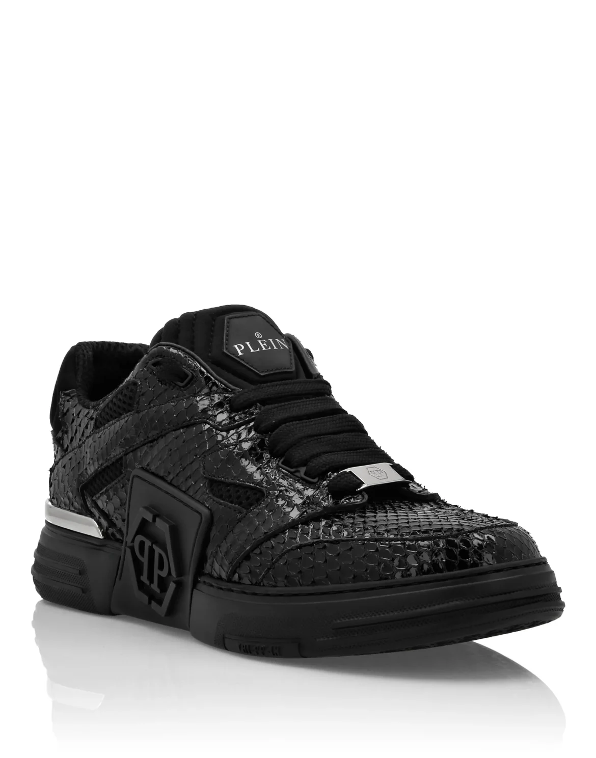 Lo-Top Python Sneakers Phantom $Treet, цвет: Черный