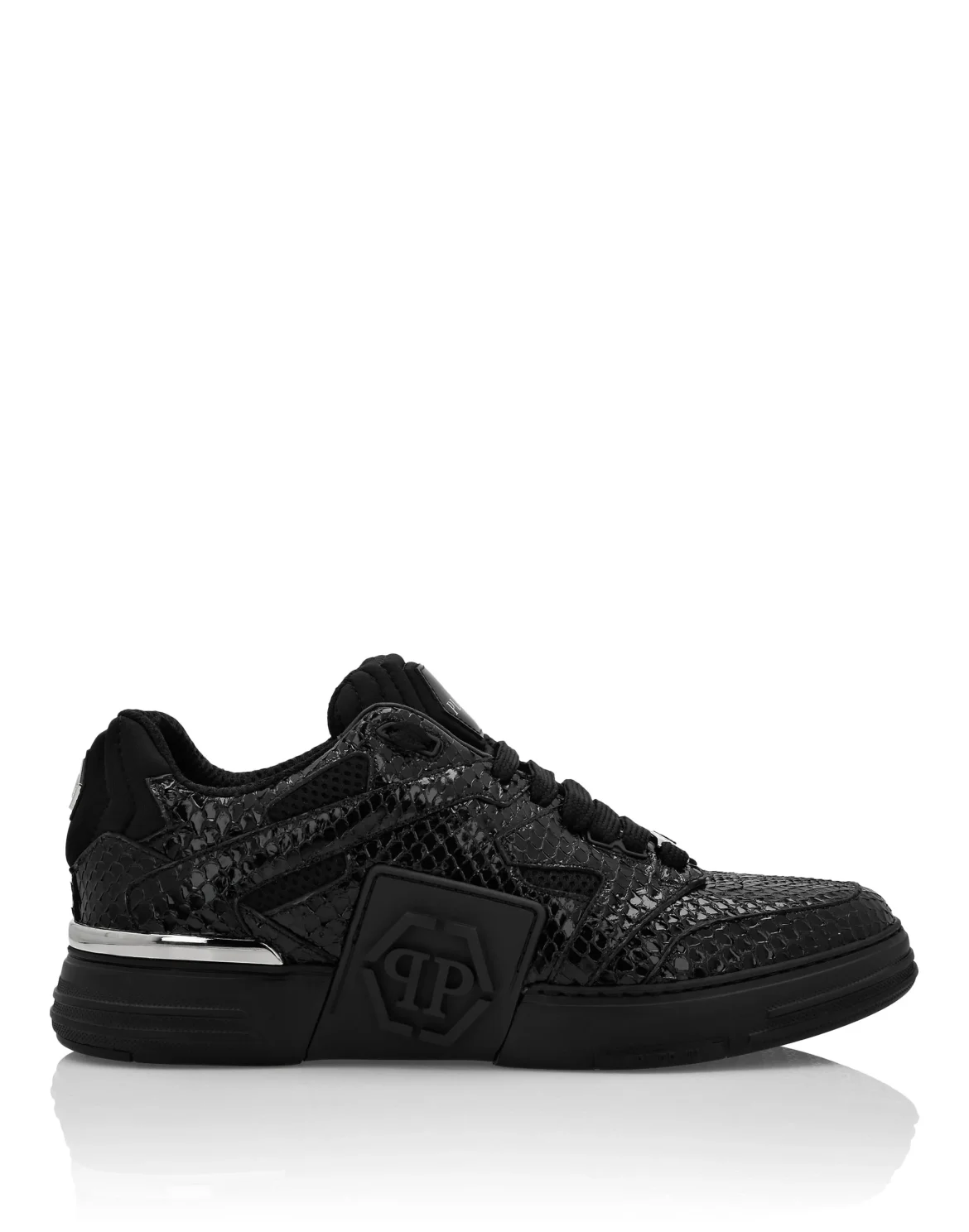 Lo-Top Python Sneakers Phantom $Treet, цвет: Черный