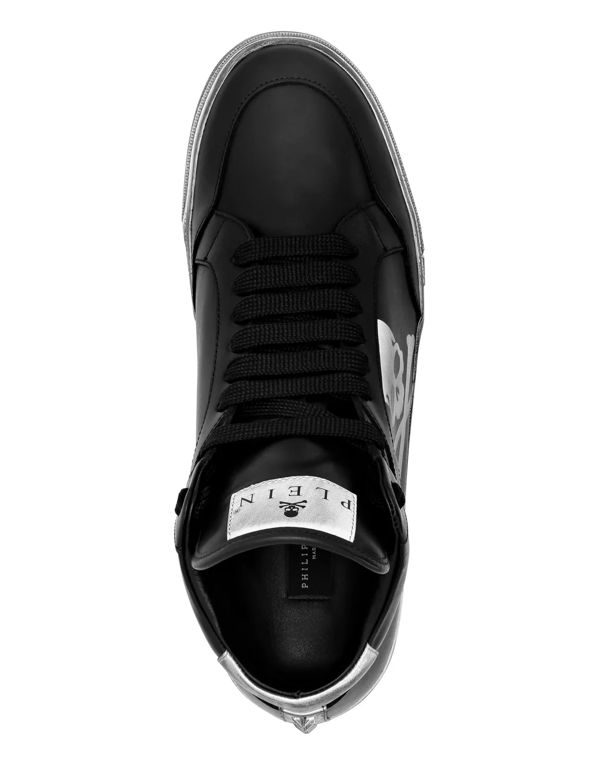 Leather Mid-Top Sneakers Retrokickz TM, цвет: Черный