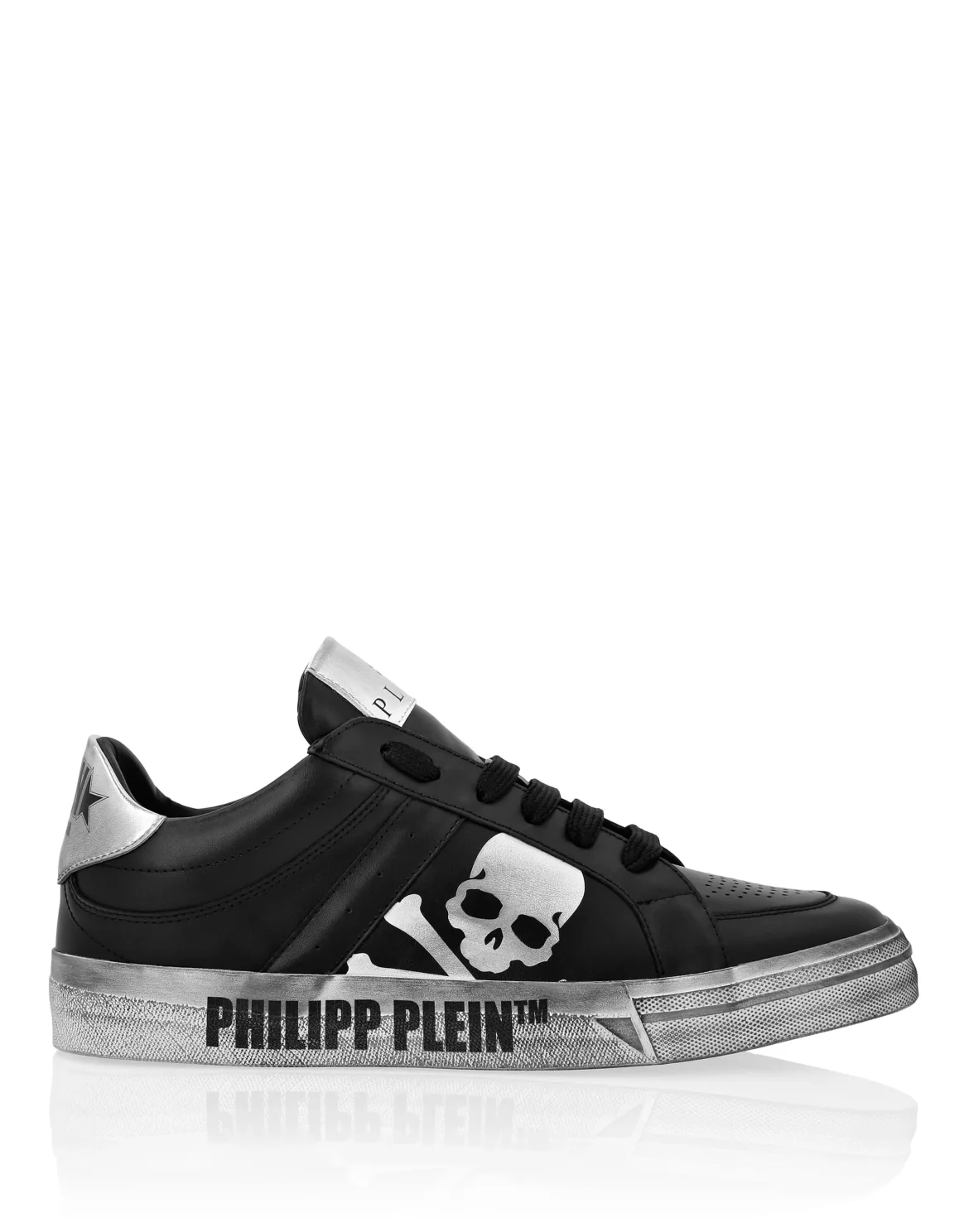 Lo-Top Leather Sneakers Retrokickz TM, цвет: Черный