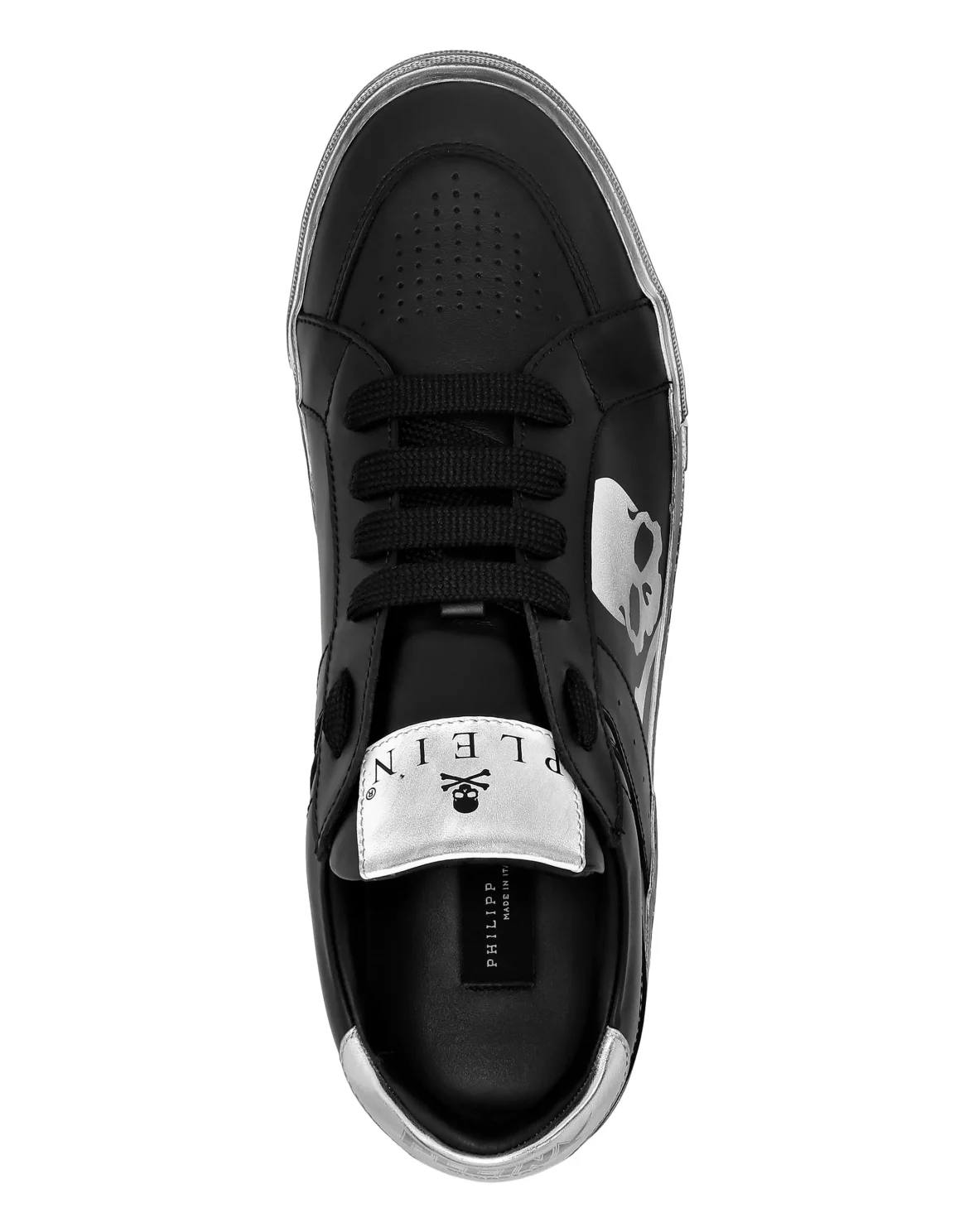 Lo-Top Leather Sneakers Retrokickz TM, цвет: Черный