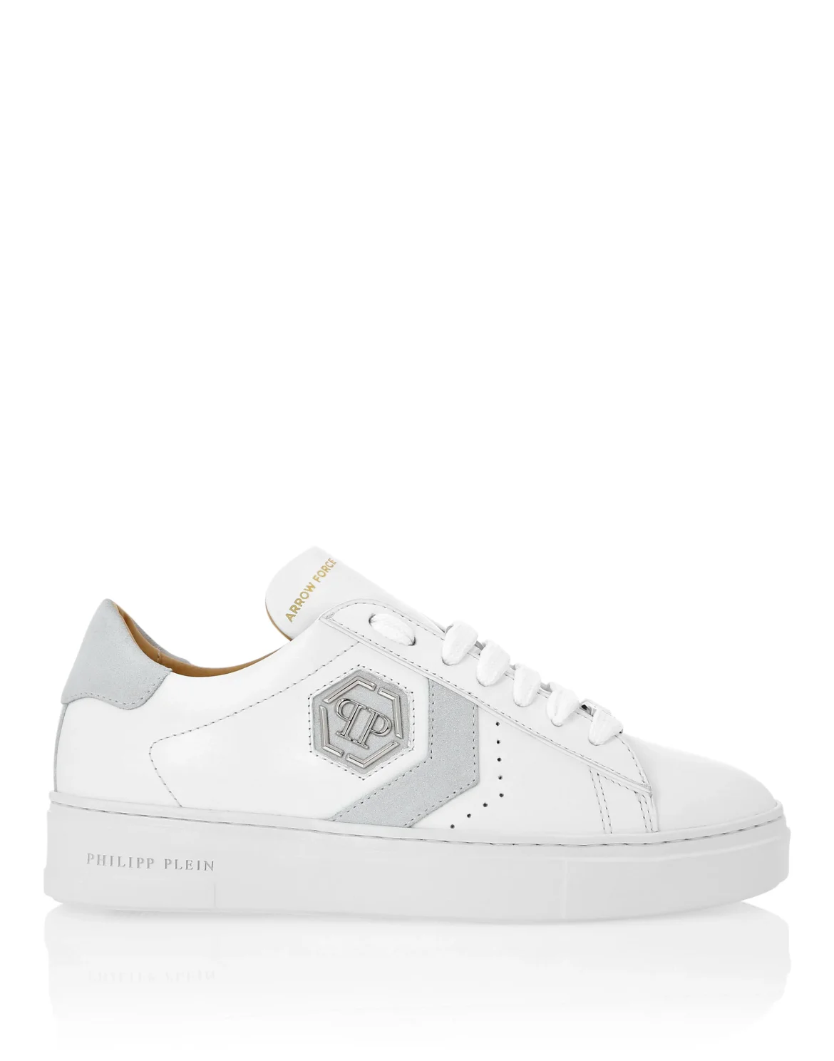 Lo-Top Leather Arrow Force Sneakers, цвет: Белый