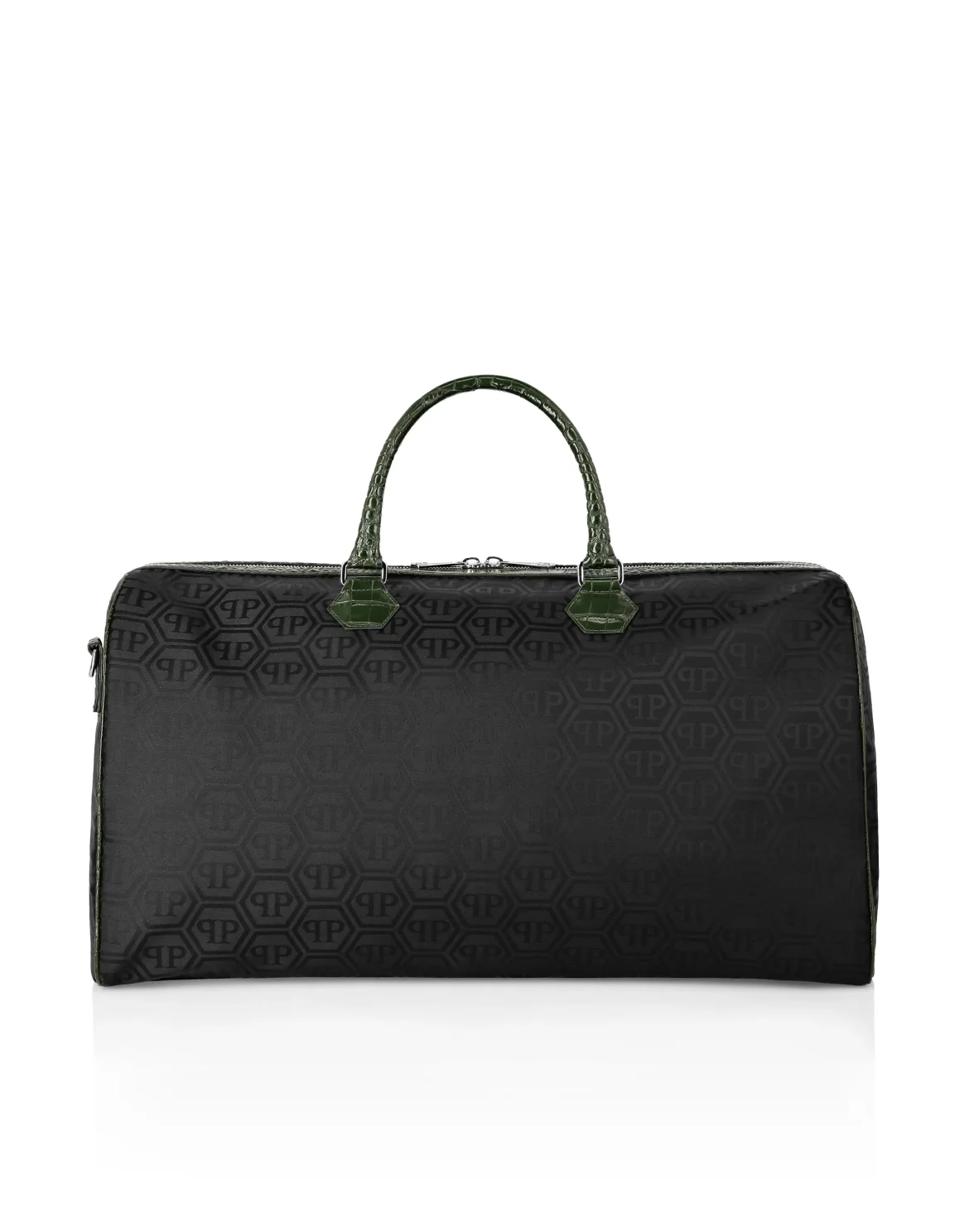 Nylon Weekend Bag Monogram, цвет: Черный