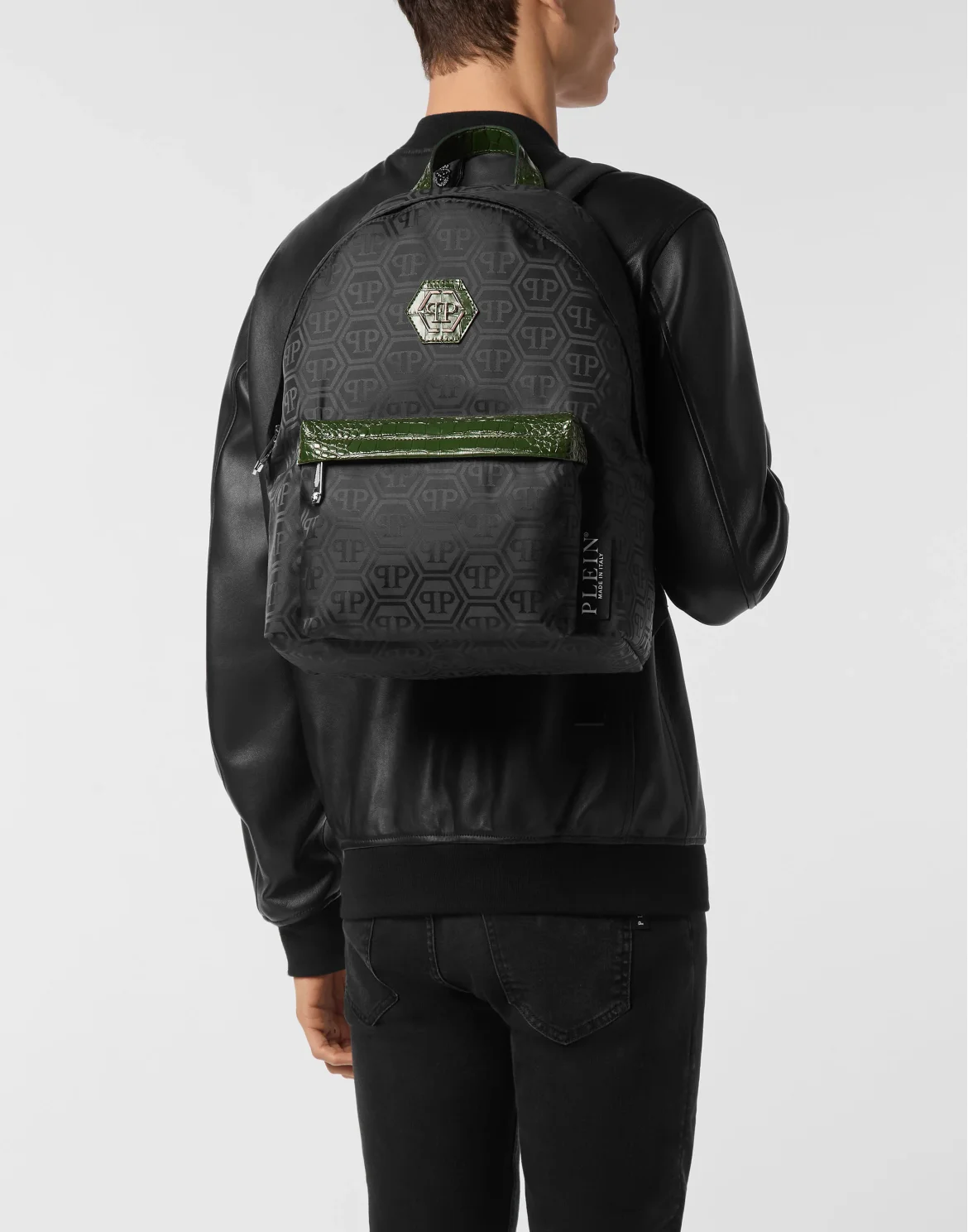 Nylon Backpack Monogram, цвет: Черный