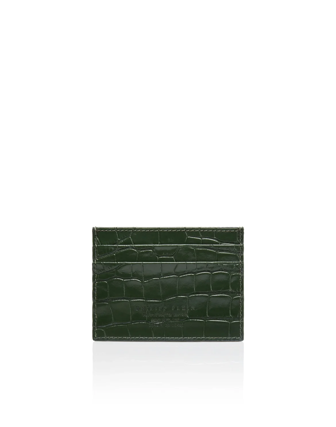 Nylon and Leather Cardholder Monogram, цвет: Черный