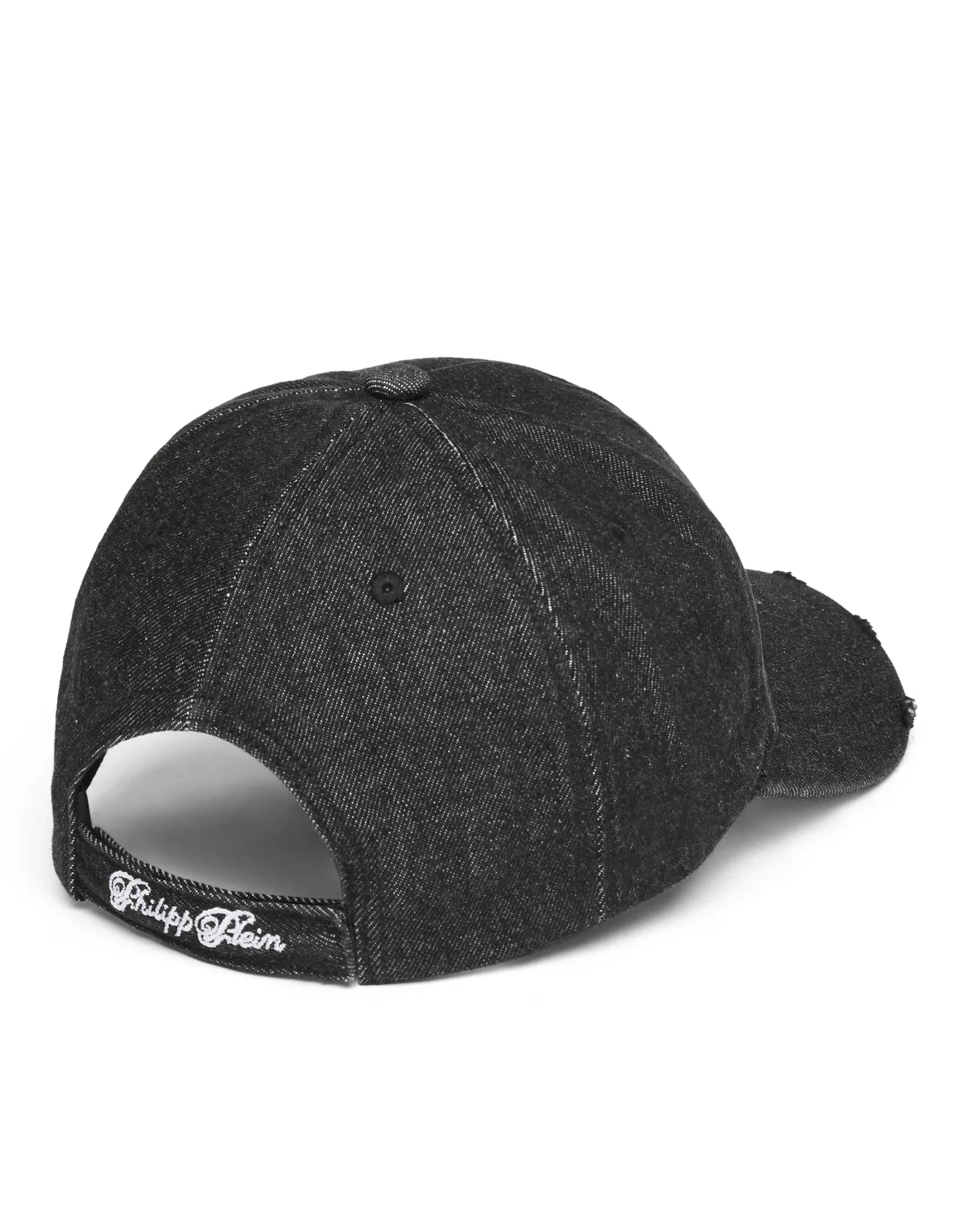 Denim Cap Teddy Bear, цвет: Черный
