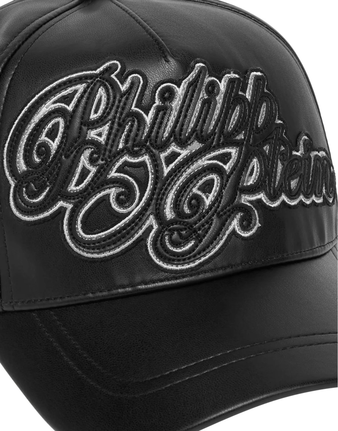 Eco Leather Cap Signature, цвет: Черный