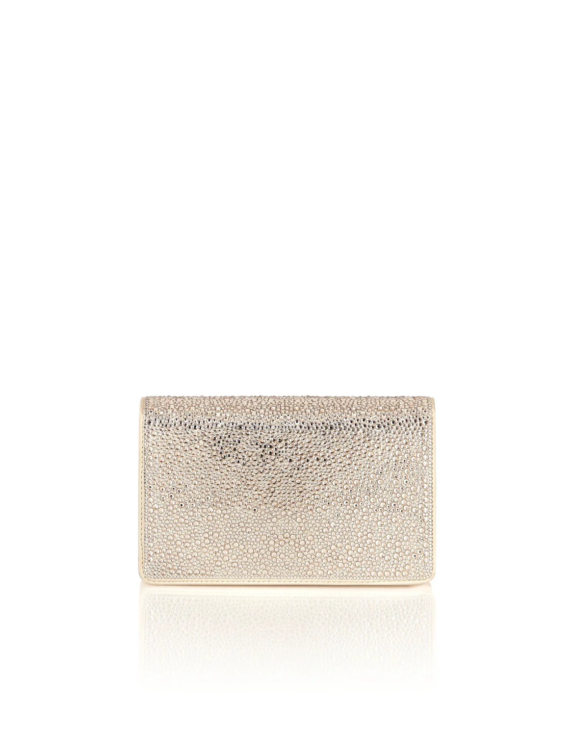 Hexagon Bag Mix Strass, цвет: Бежевый