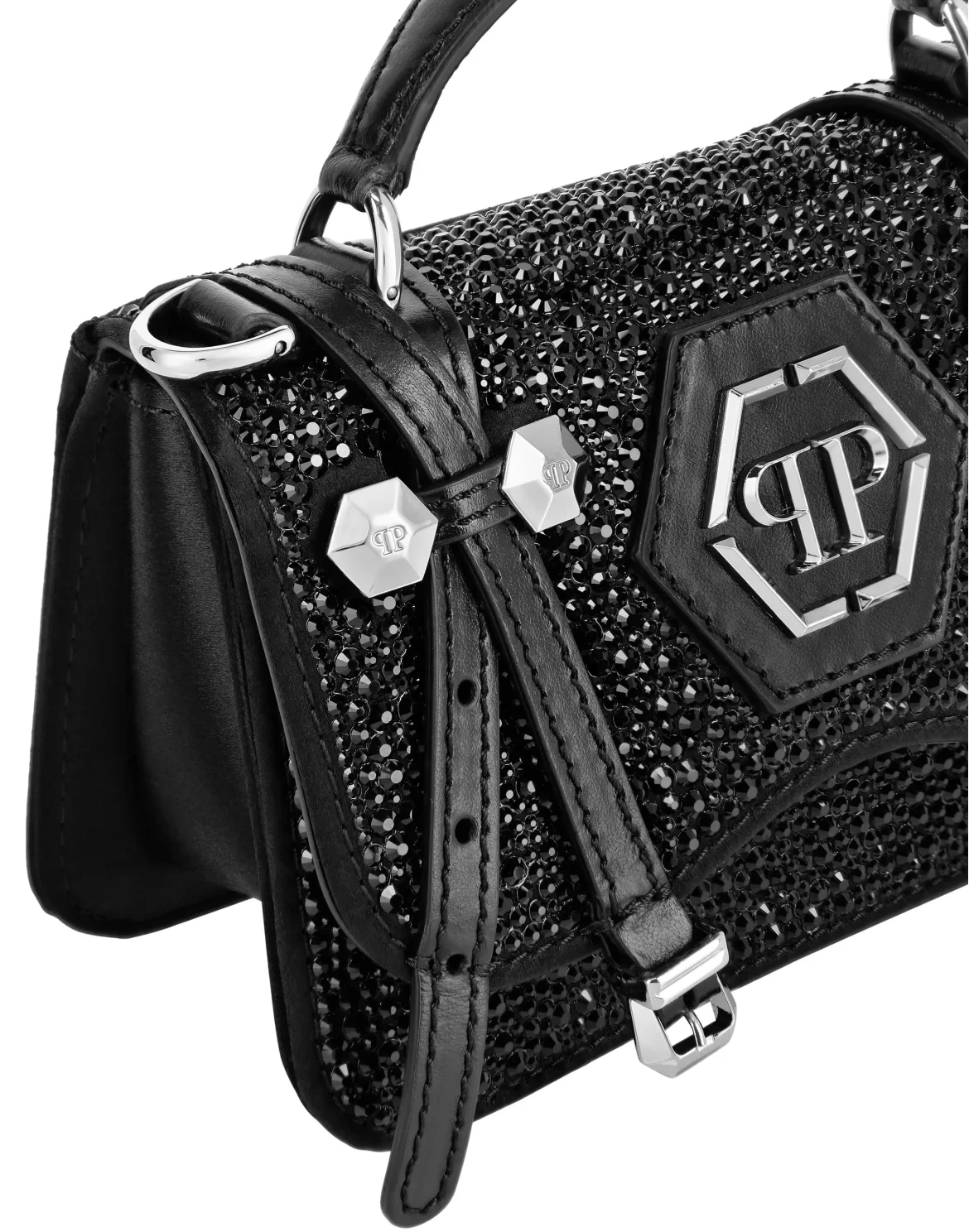 Belt Bag Mix Strass, цвет: Черный