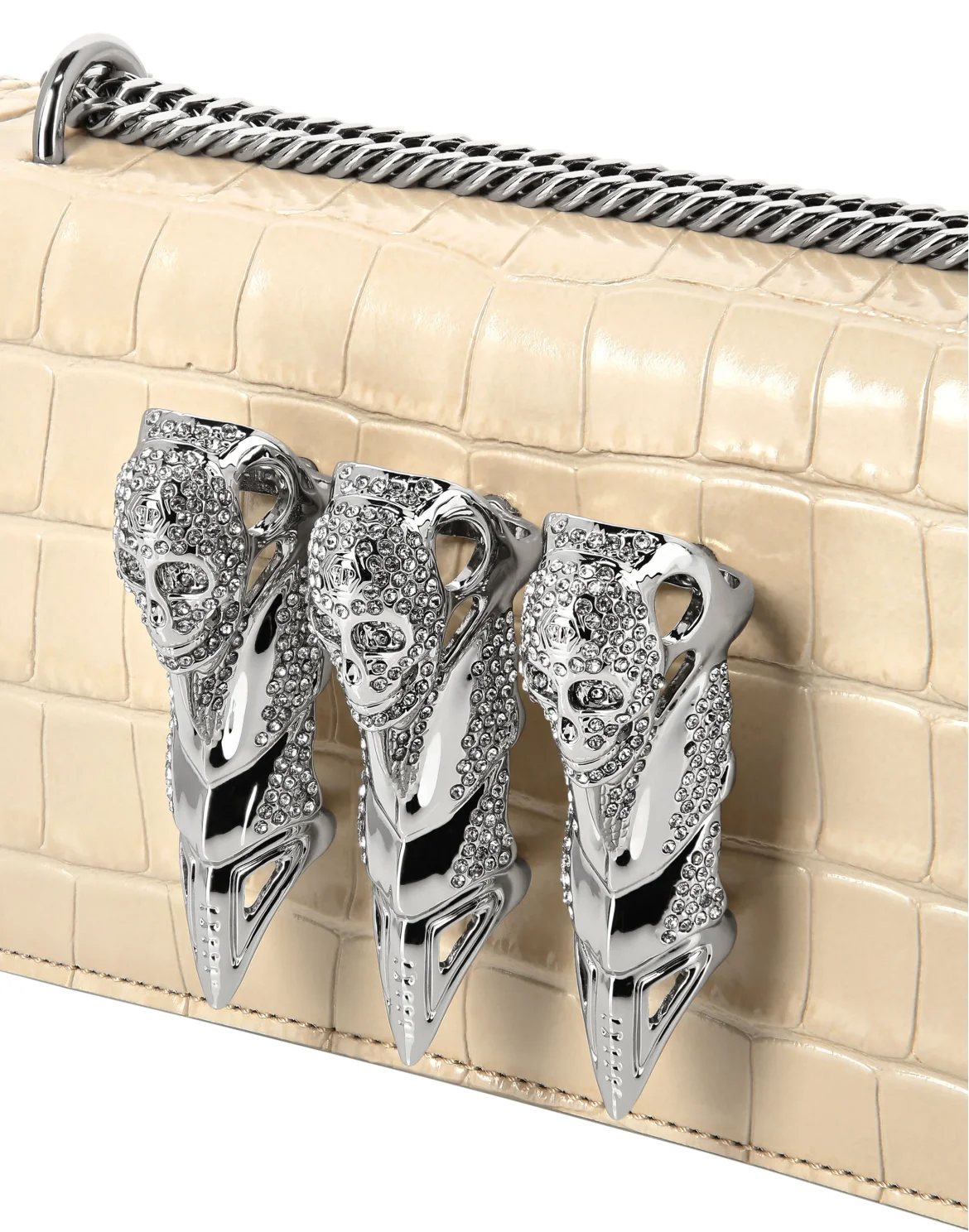 Claw Clutch, цвет: Бежевый