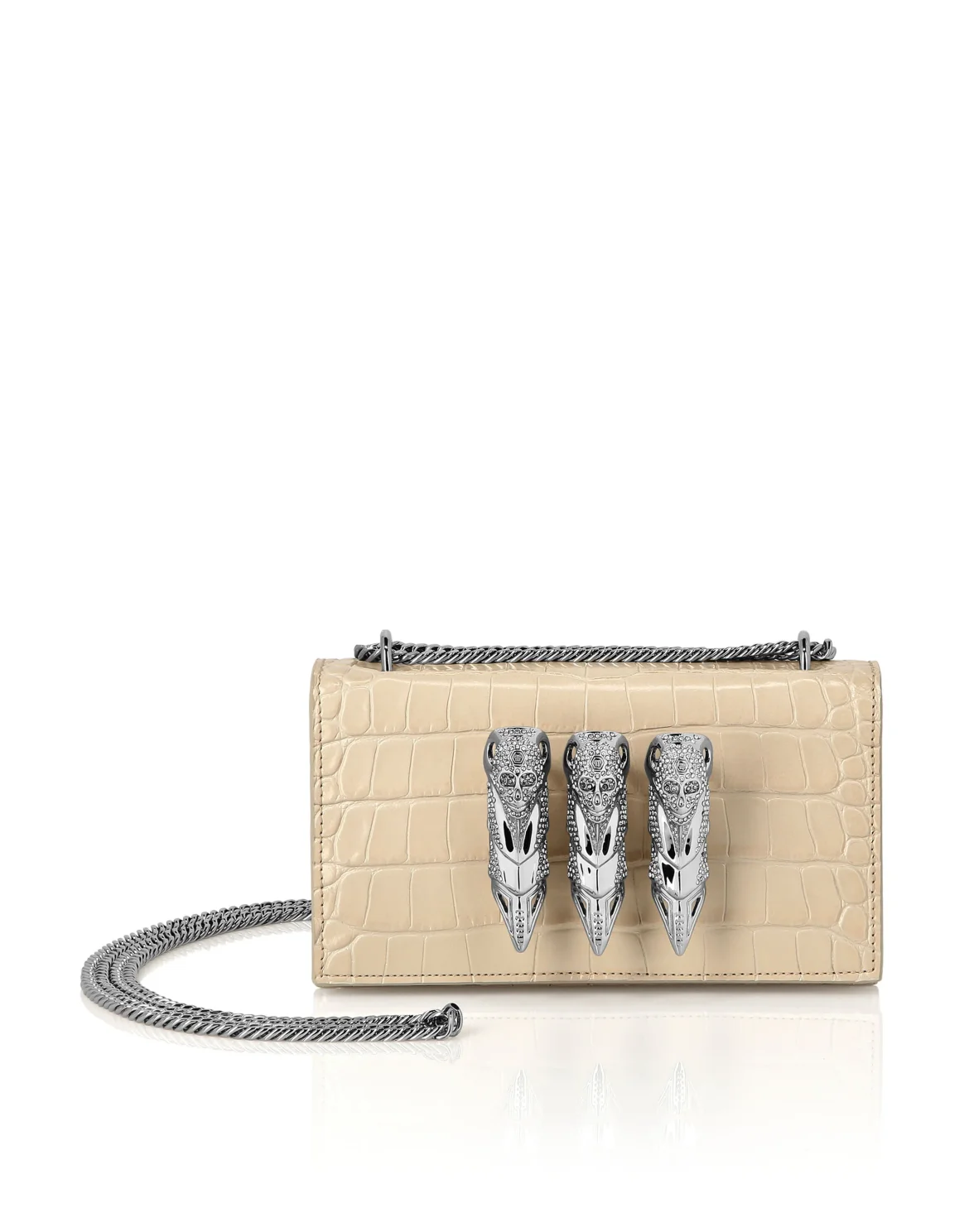 Claw Clutch, цвет: Бежевый