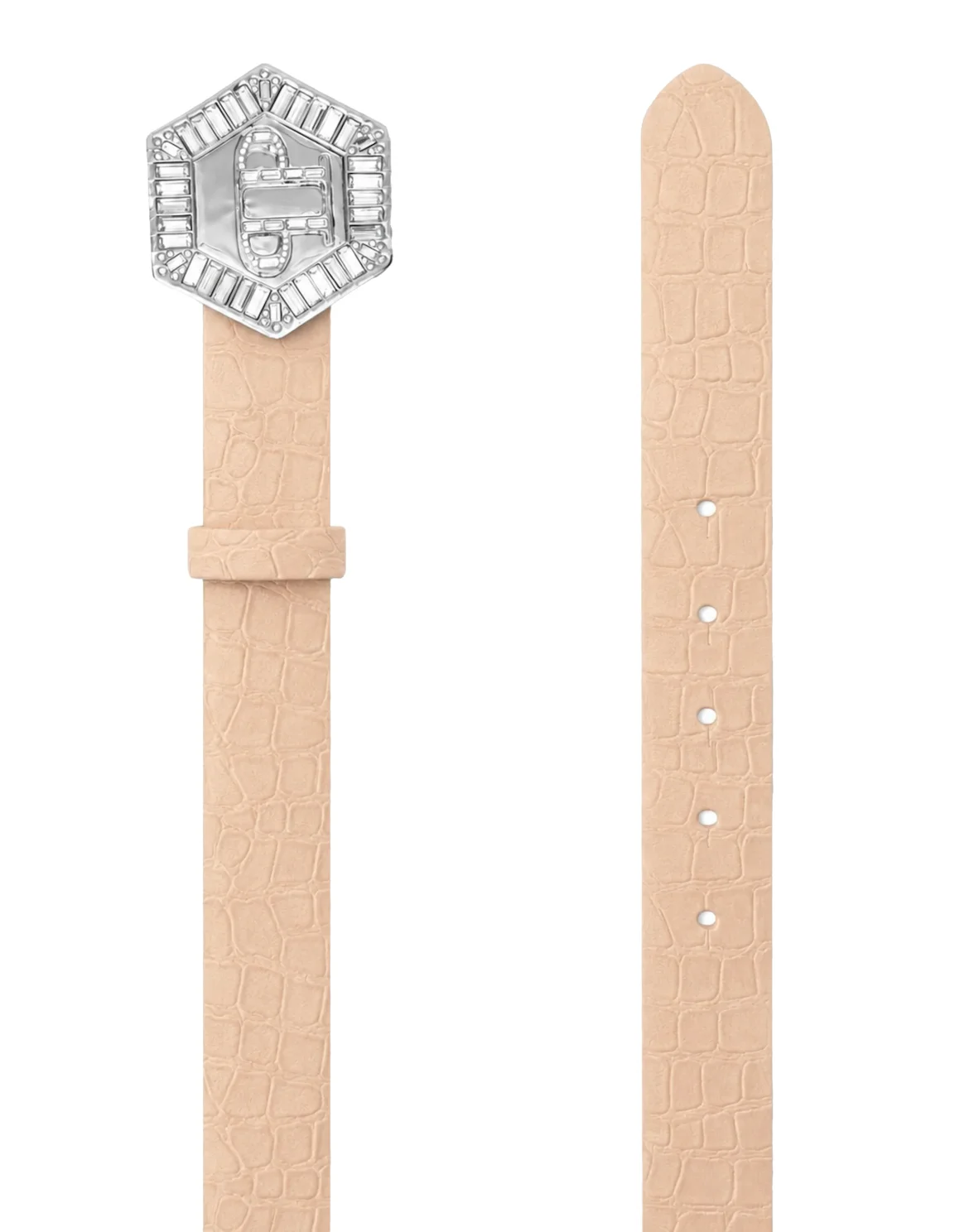 Nubuck Belt Cocco, цвет: Бежевый
