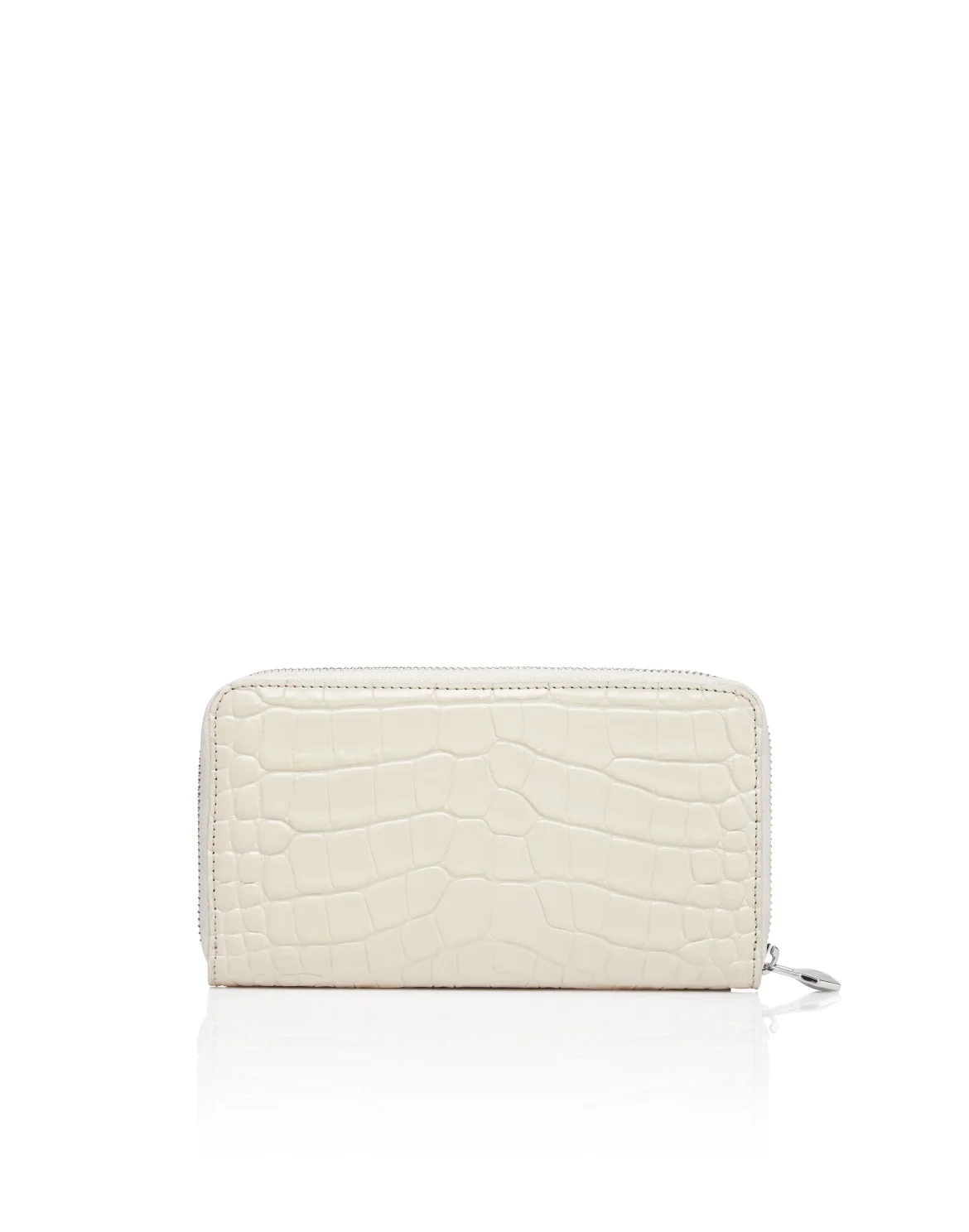 Rounded Zip Wallet Cocco, цвет: Бежевый