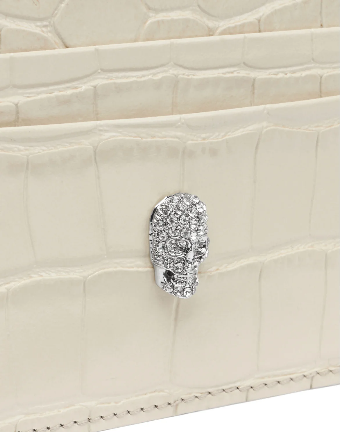 Cardholder Cocco Skull, цвет: Бежевый