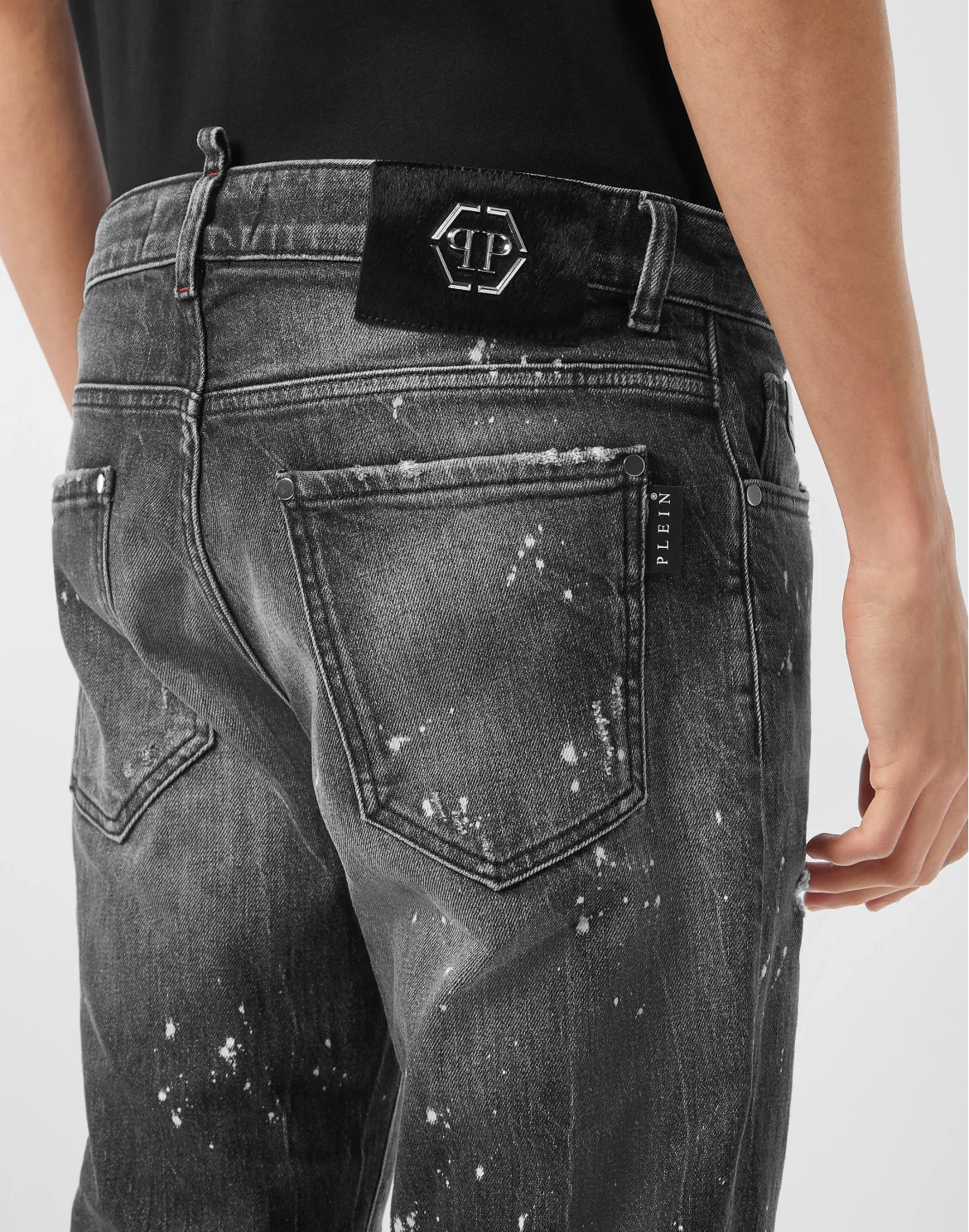 5-Pocket Super Straight Cut Jeans PP, цвет: Серый