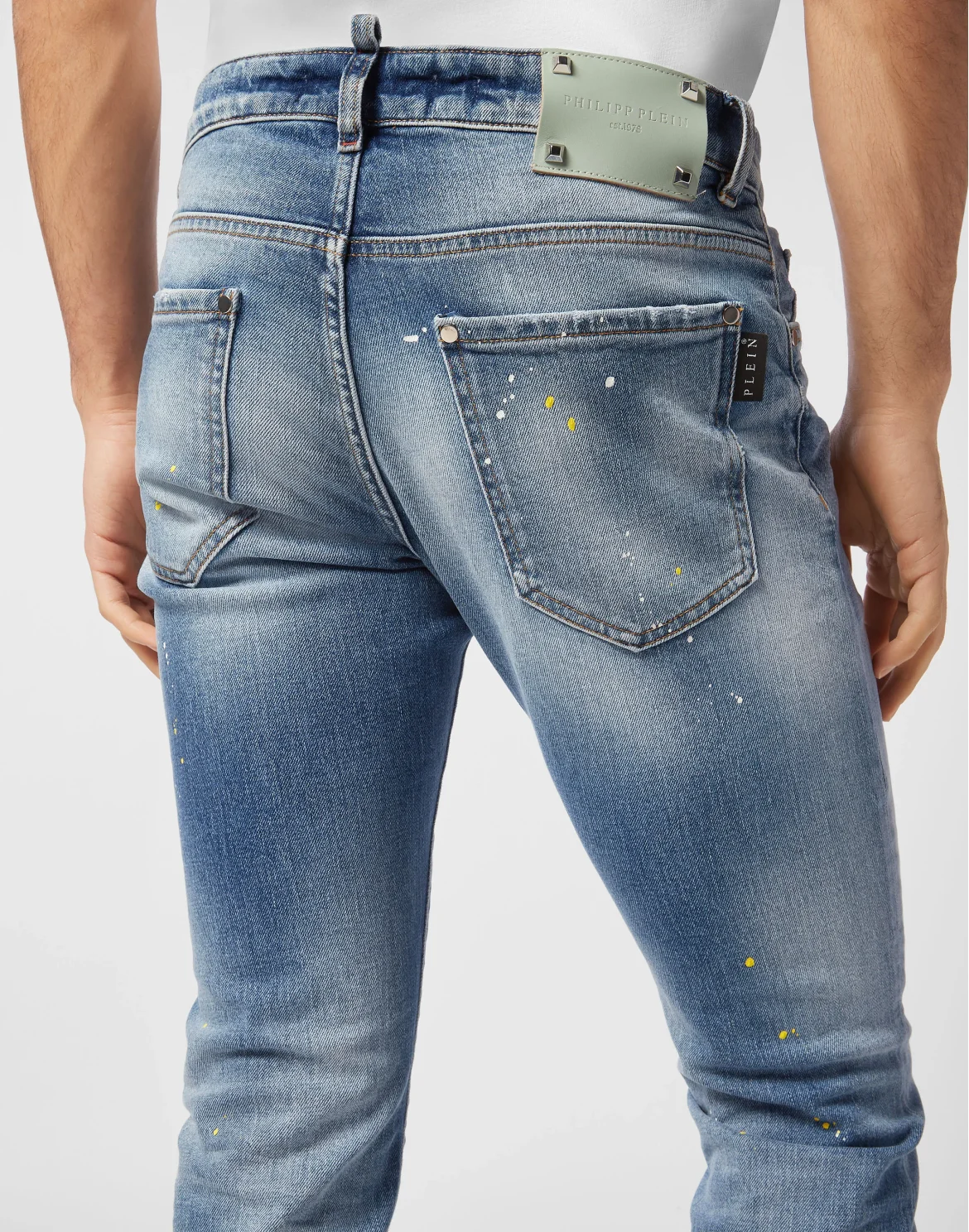 5-Pocket Super Straight Cut Jeans PP, цвет: Голубой