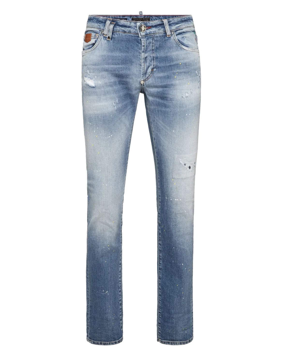 5-Pocket Super Straight Cut Jeans PP, цвет: Голубой