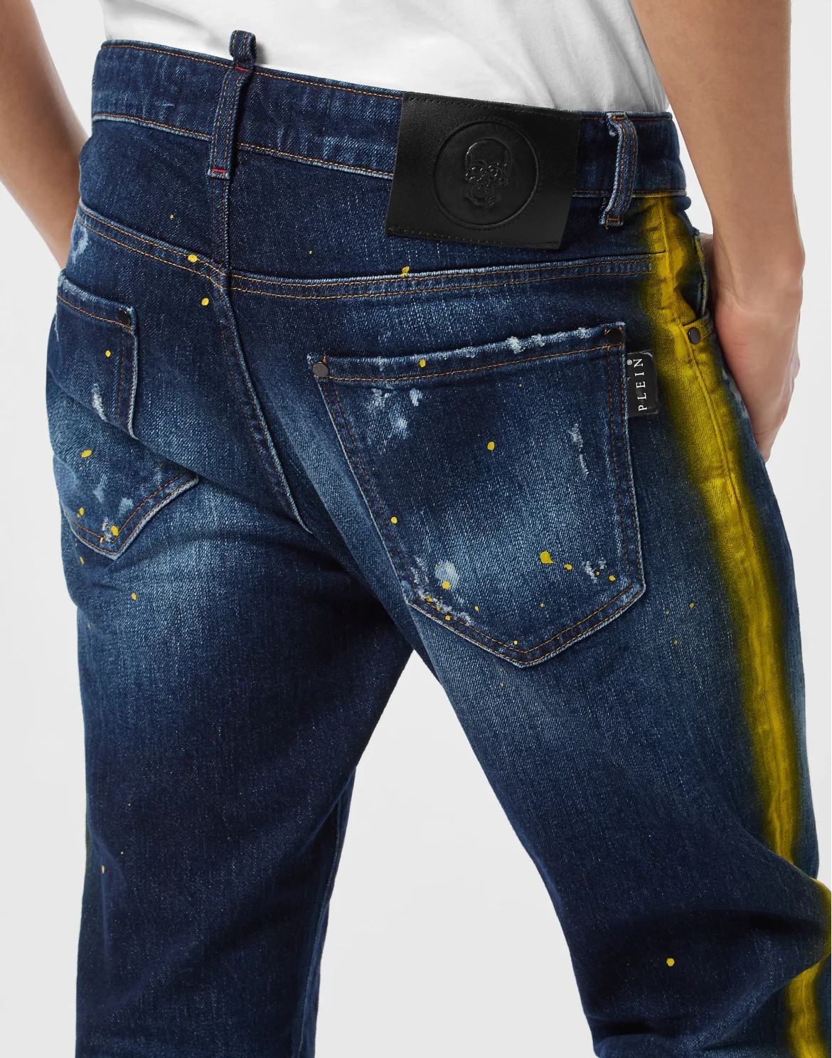 5-Pocket Super Straight Cut Jeans PP, цвет: Синий