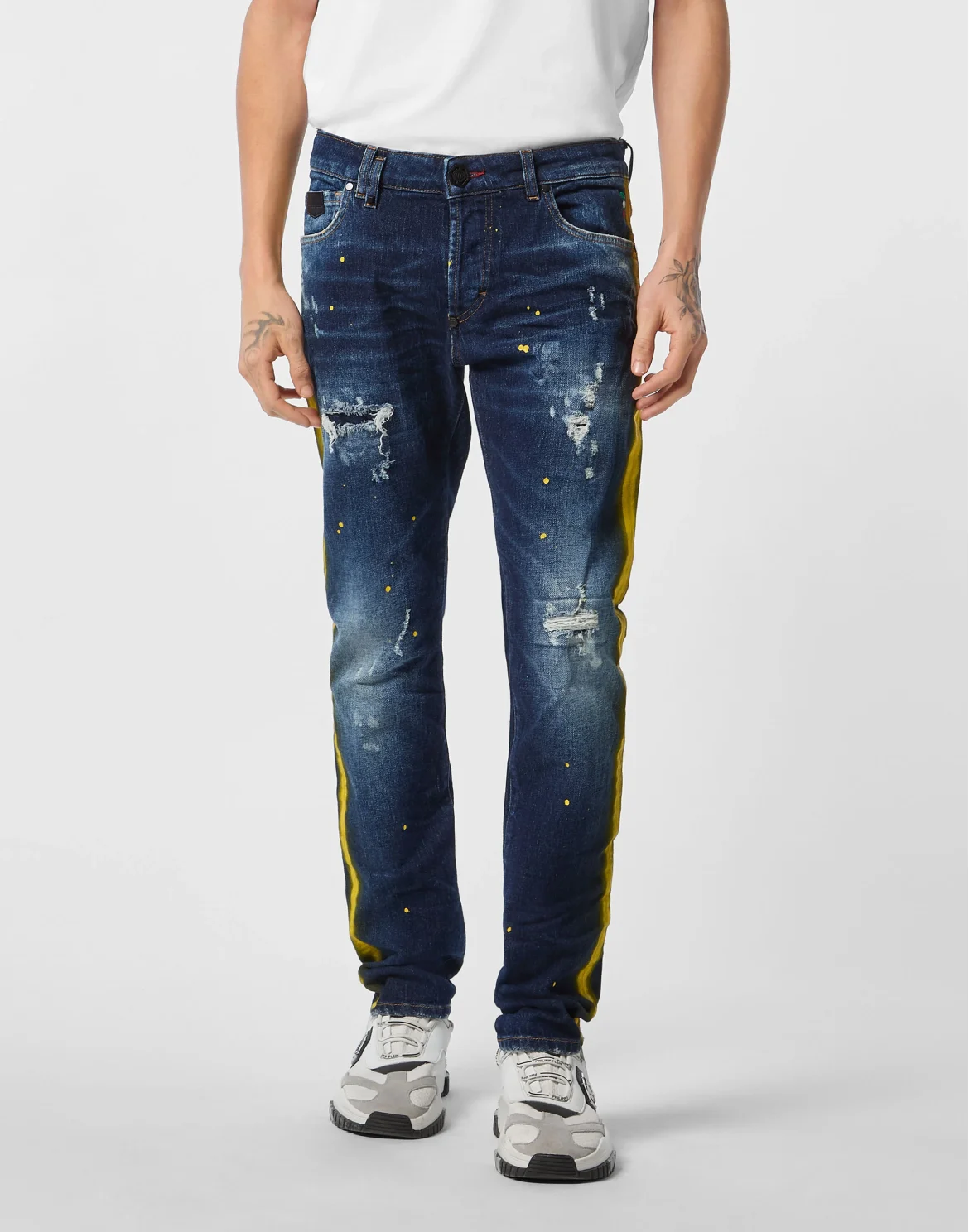 5-Pocket Super Straight Cut Jeans PP, цвет: Синий