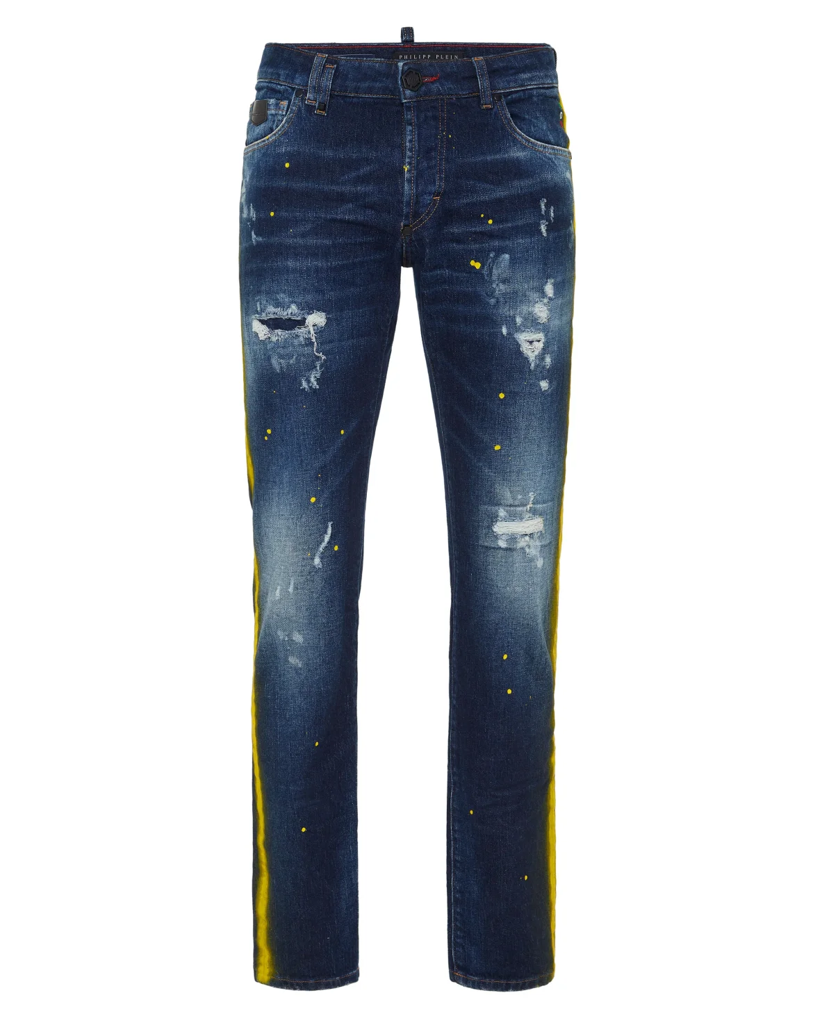 5-Pocket Super Straight Cut Jeans PP, цвет: Синий