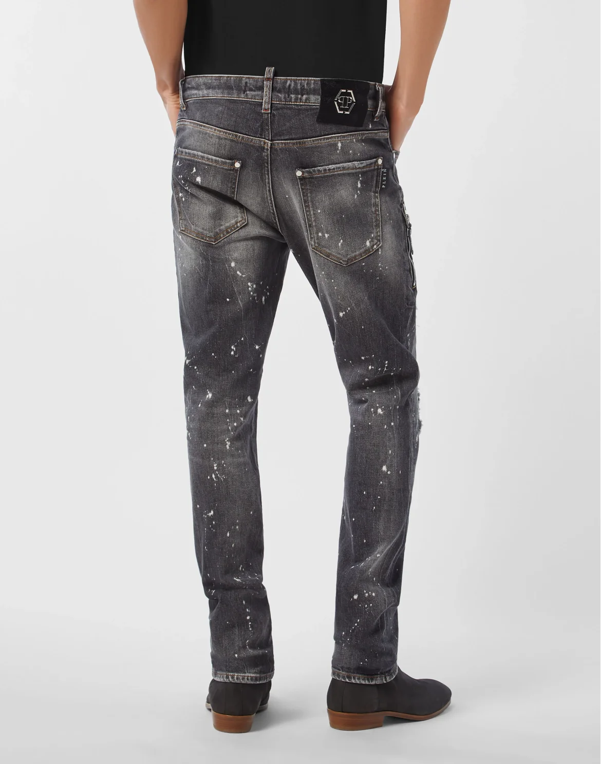 5-Pocket Rock Star Fit Jeans, цвет: Серый