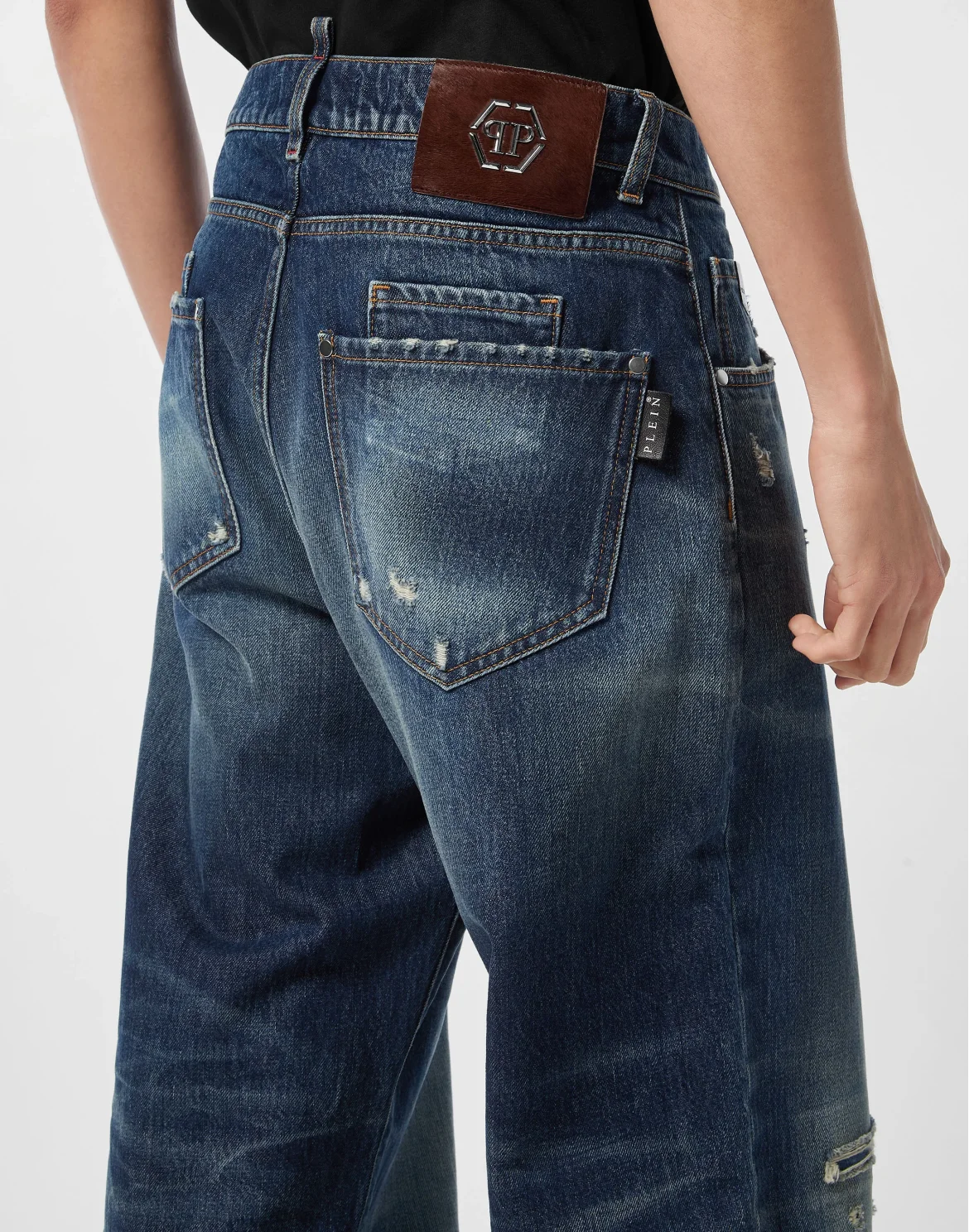 5-Pocket Beach Boy Fit Jeans, цвет: Темно-синий деним