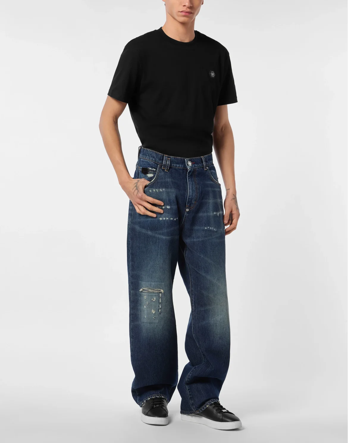 5-Pocket Beach Boy Fit Jeans, цвет: Темно-синий деним
