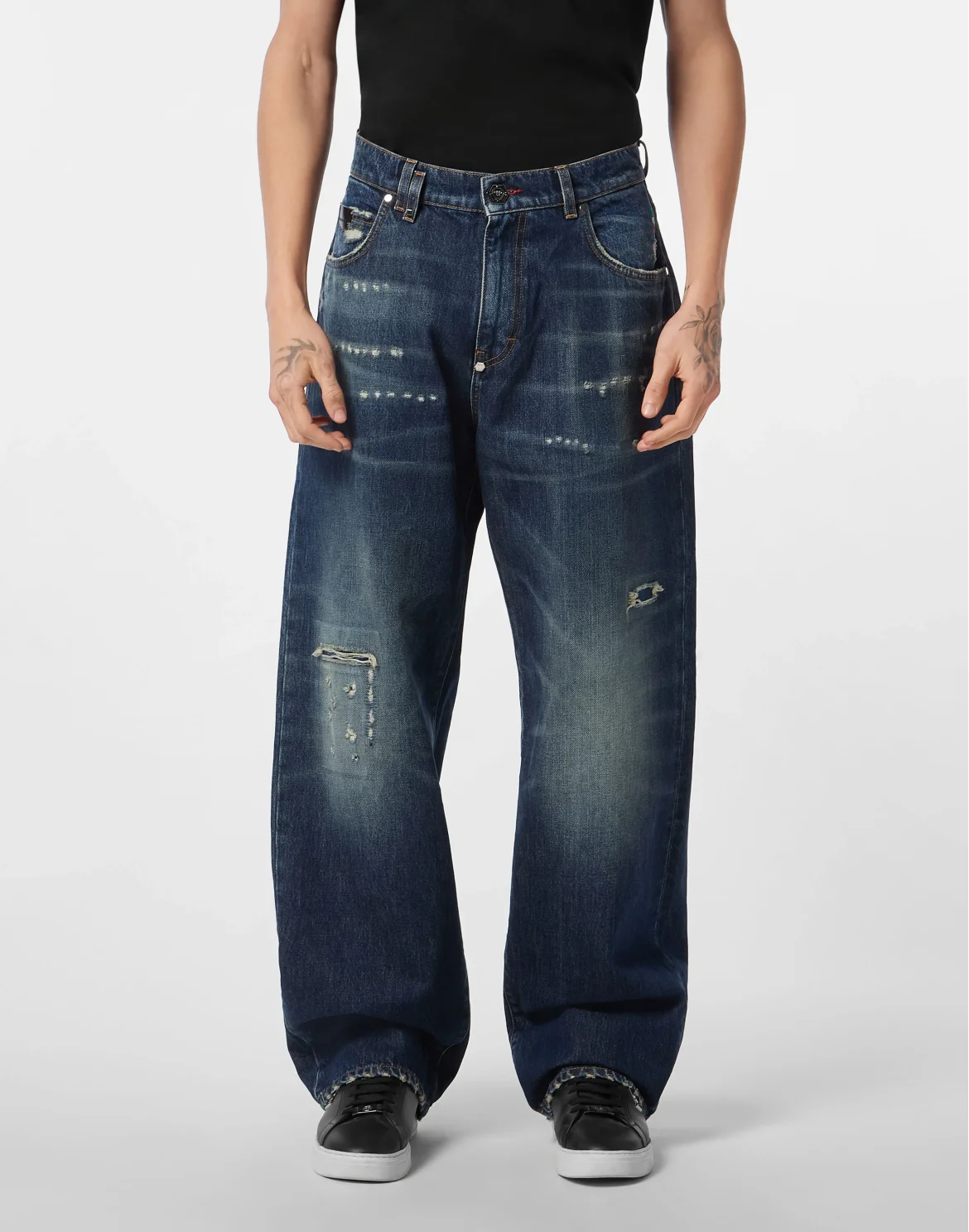 5-Pocket Beach Boy Fit Jeans, цвет: Темно-синий деним