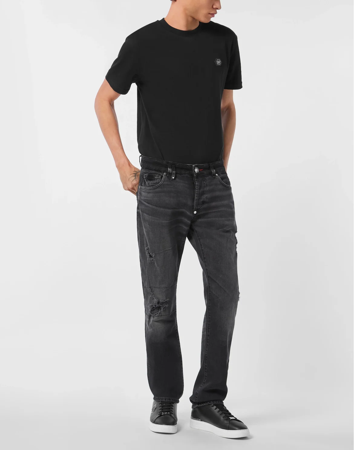 Straight Supreme Cut Jeans Hexagon, цвет: Серый