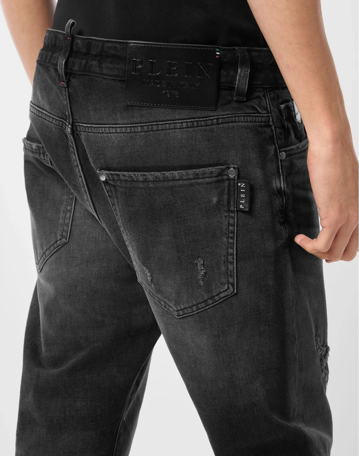 Skinny Jeans Plein, цвет: Серый