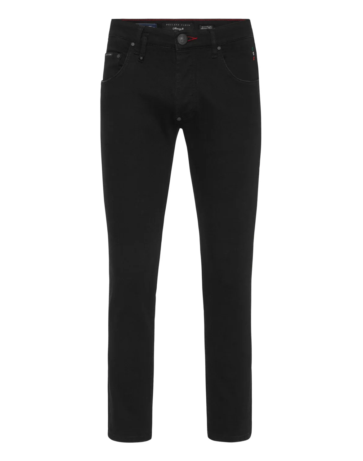 Skinny Jeans Patch Stars, цвет: Черный