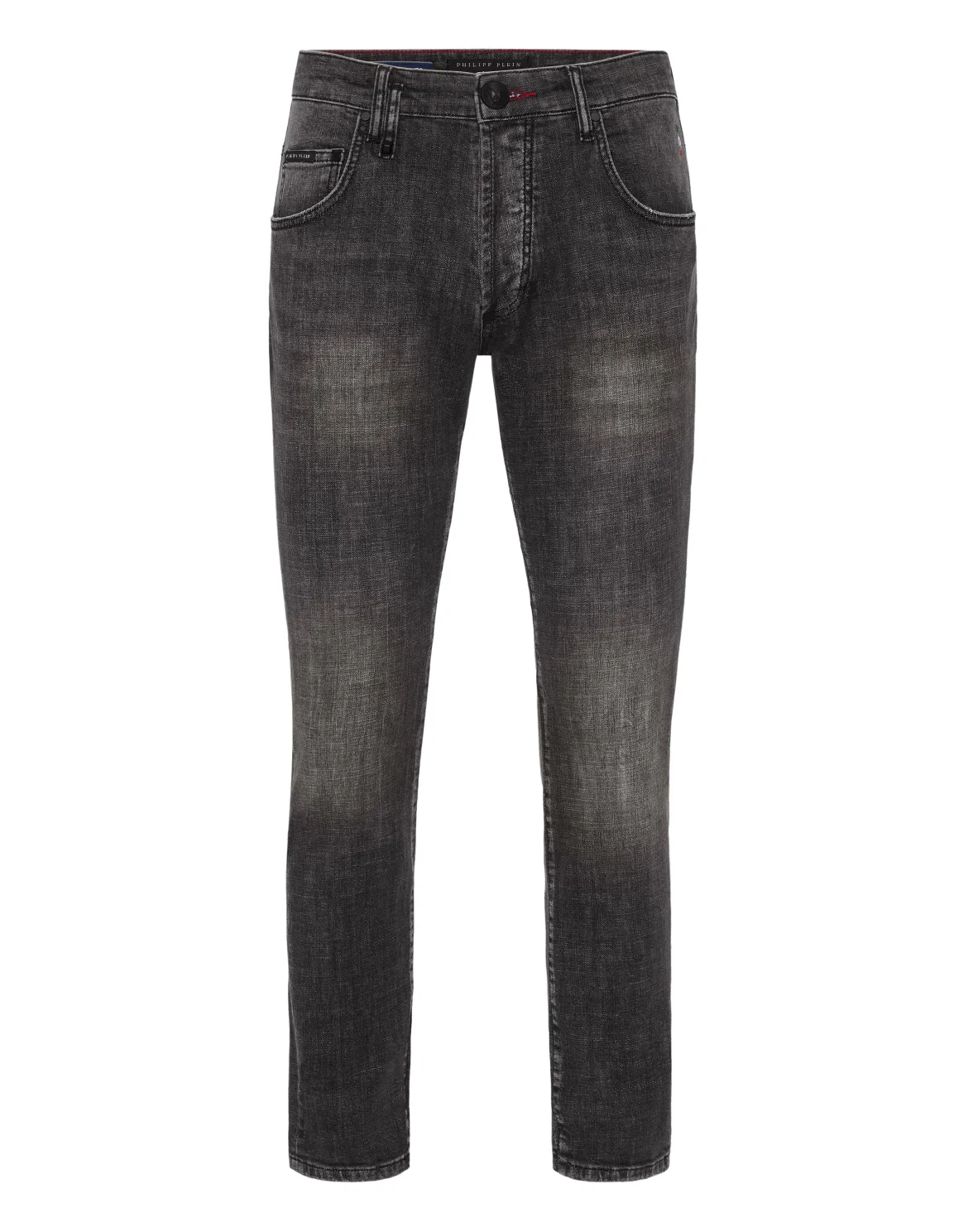 Skinny Jeans Patch Stars, цвет: Серый