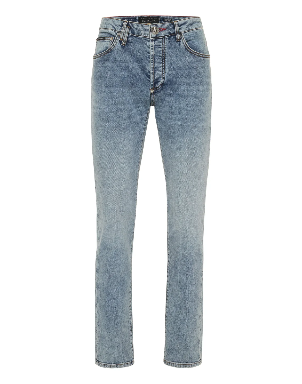 Super Straight Cut Jeans Plein Hotel, цвет: Синий
